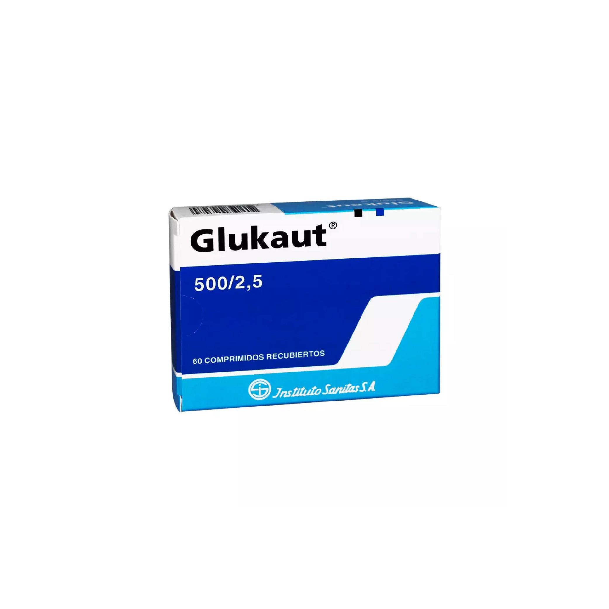 GLUKAUT 500mg /2.5mg Comp. Rec. x 60