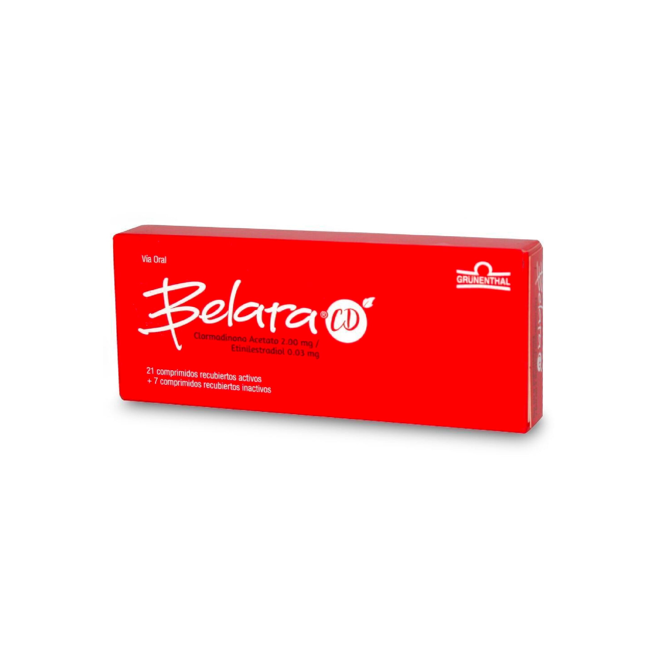 BELARA CD Comp. Rec. x 28 (21+7 placebo)