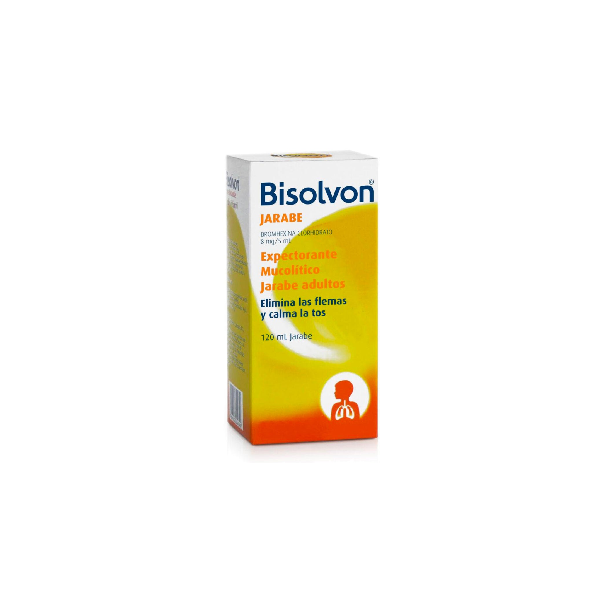 BISOLVON ADULTO 8mg/5ml Jbe. X 120ml