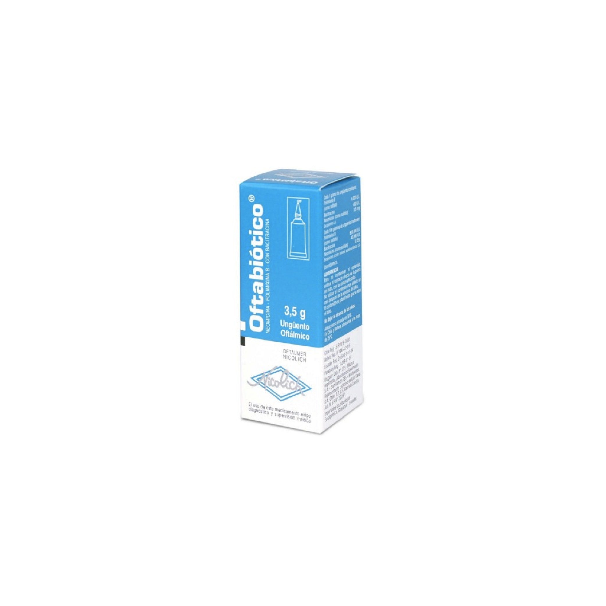 OFTABIOTICO Oft. Ung. x 3.5g