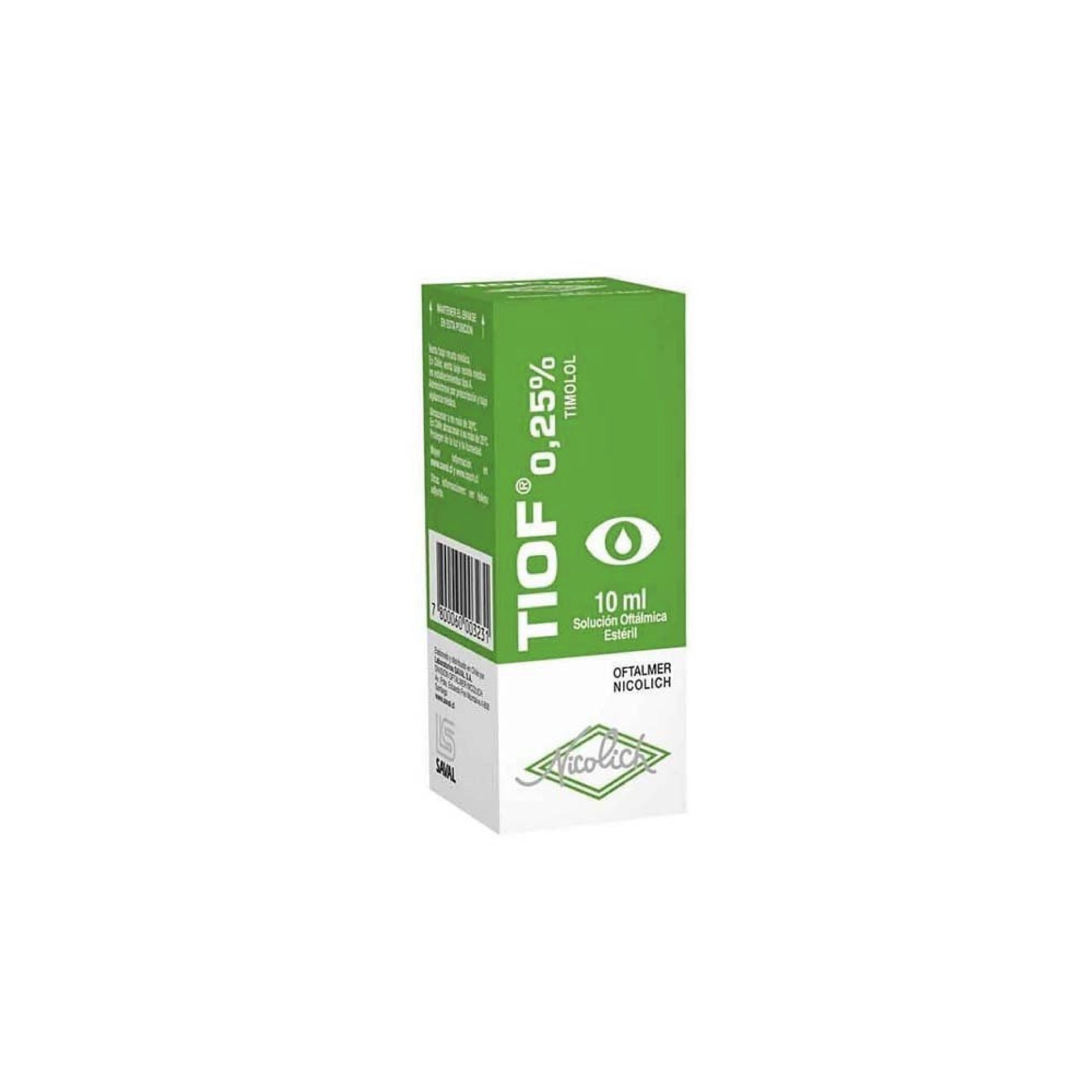 TIOF 0.25% Oft. Sol. x 10ml