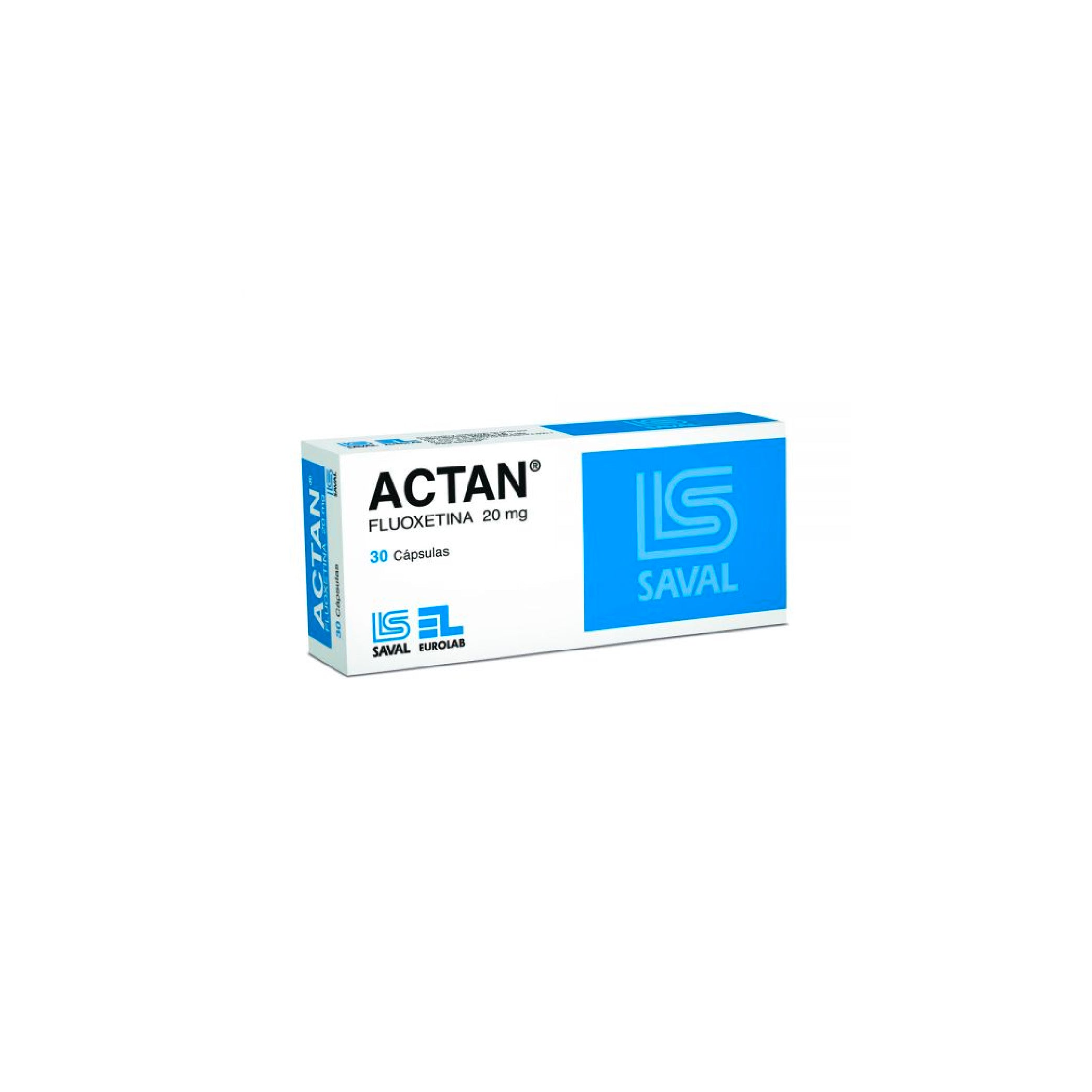 ACTAN 20mg Caps. x 30
