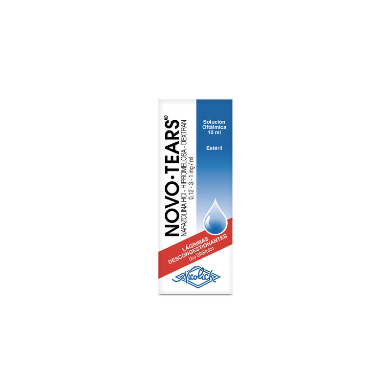 NOVO TEARS Oft. Sol. Estéril x 10ml