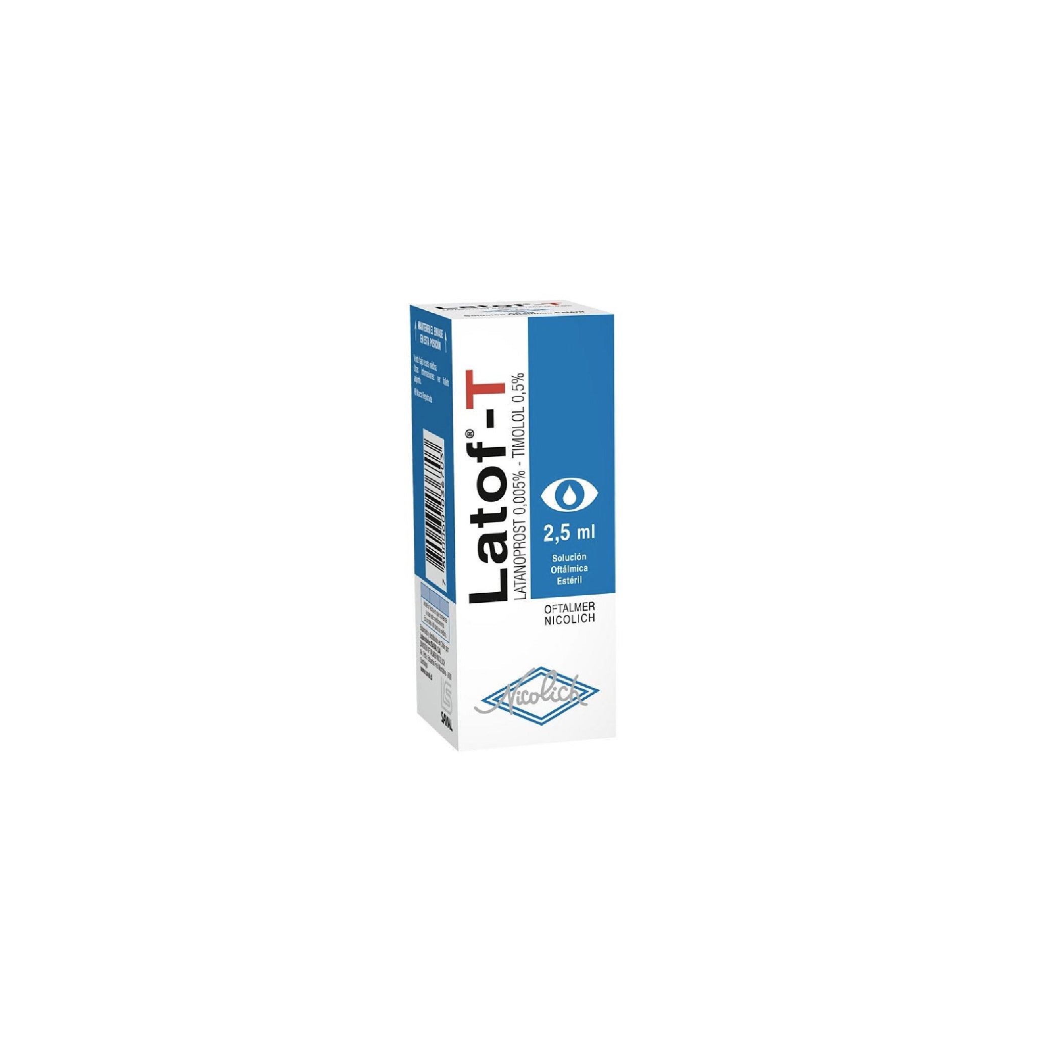LATOF-T Oft. Sol. Estéril x 2.5ml