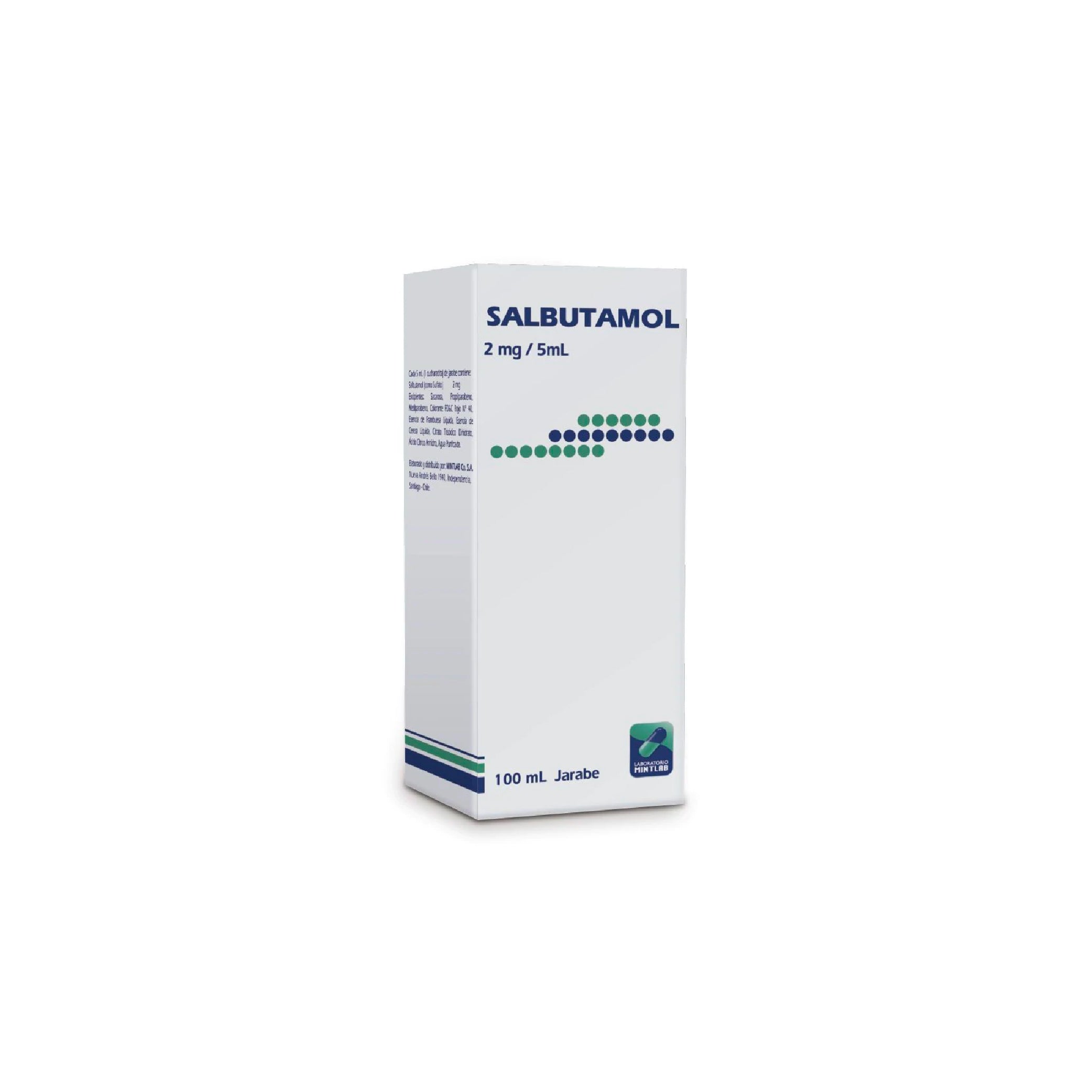 SALBUTAMOL 2mg /5ml Jbe. x 100ml