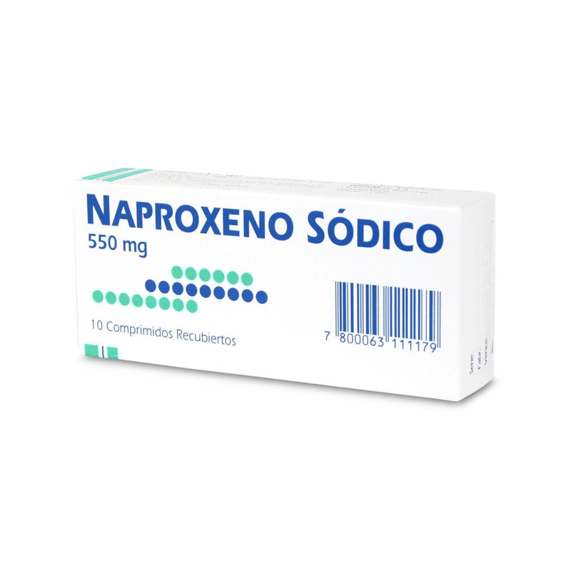 NAPROXENO SODICO MINTLAB 550mg Comp. x 10