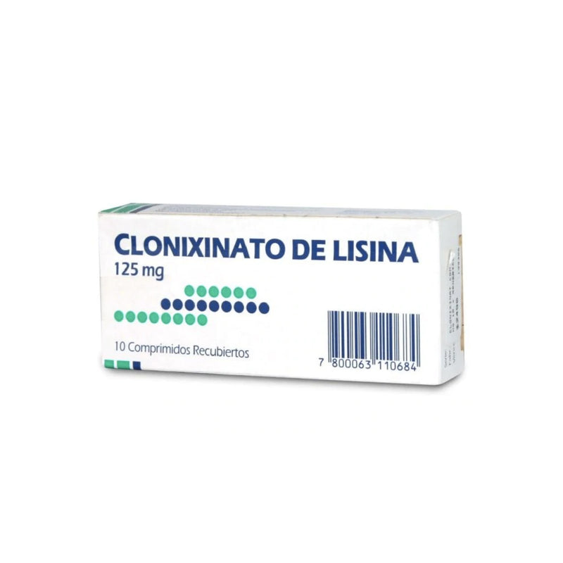 CLONIXINATO DE LISINA MINTLAB 125mg Comp. x 10