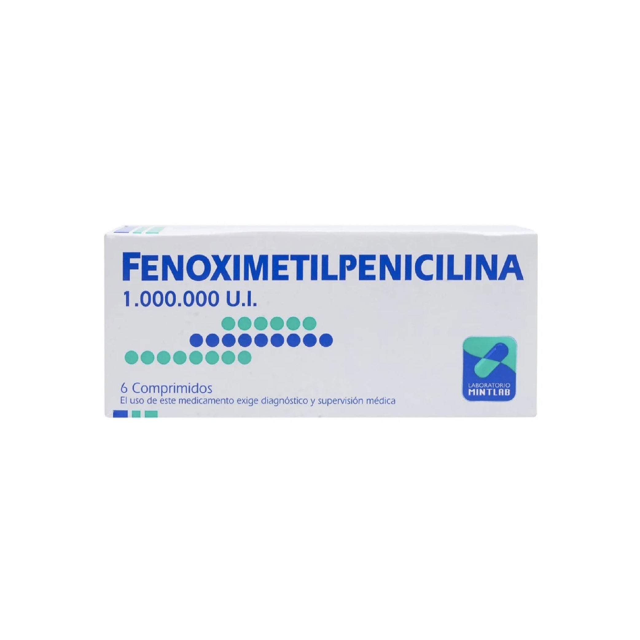 FENOXIMETILPENICILINA MINTLAB 1MUI Comp. Rec. x 6