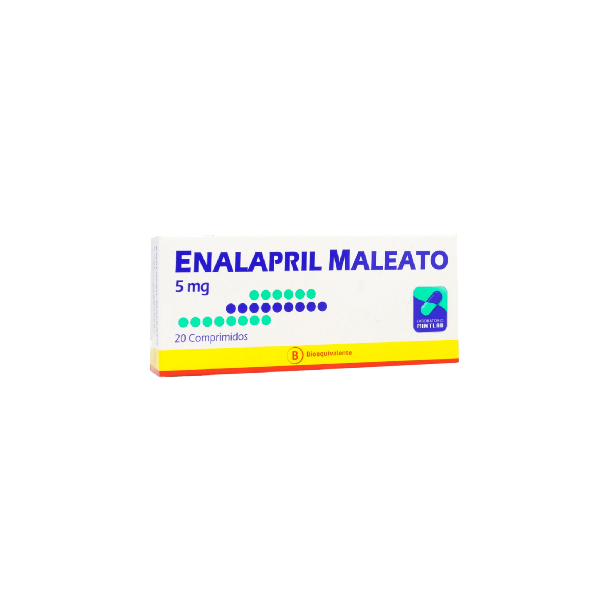 ENALAPRIL MALEATO MINTLAB 5mg Comp. x 20