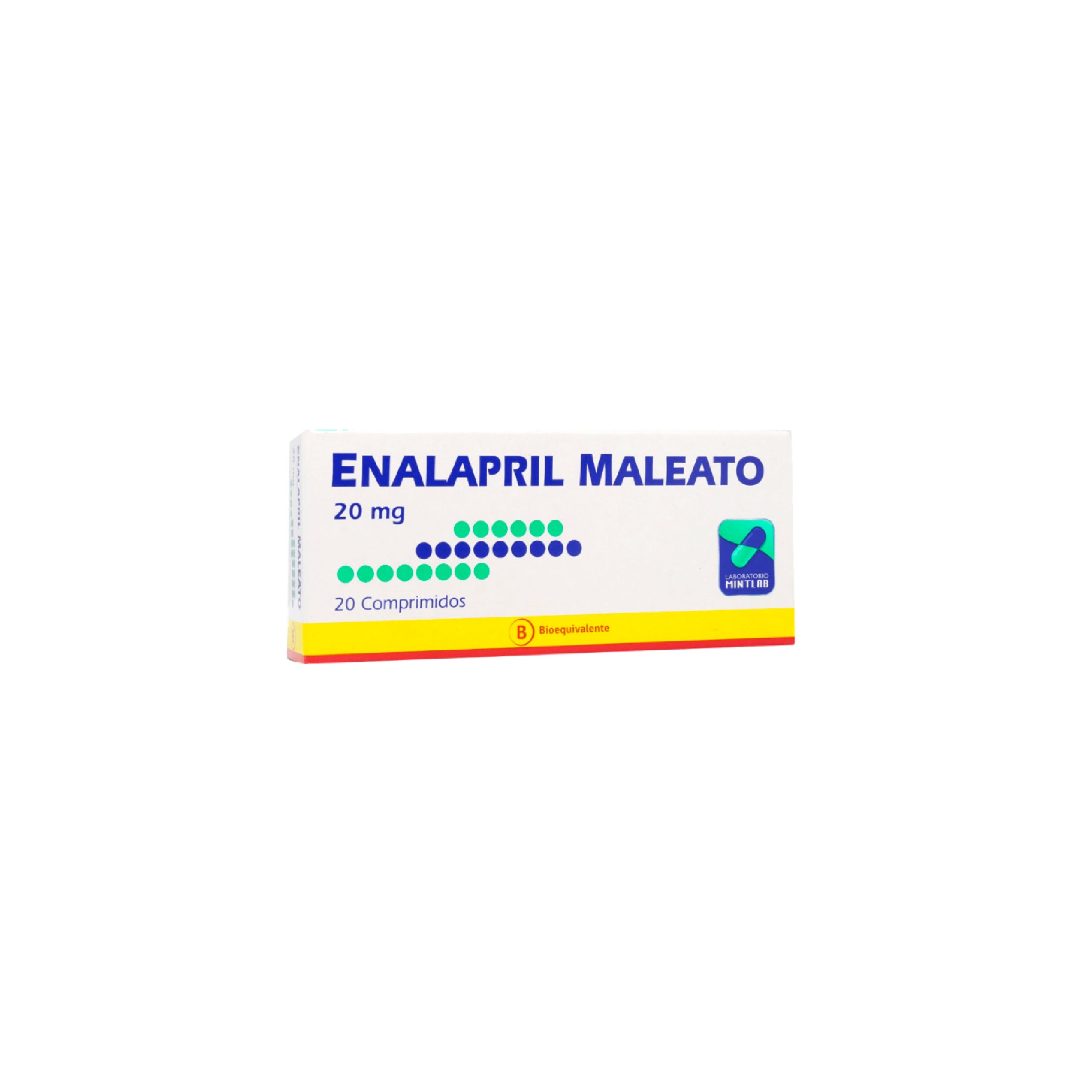 ENALAPRIL MALEATO MINTLAB 20mg Comp. x 20
