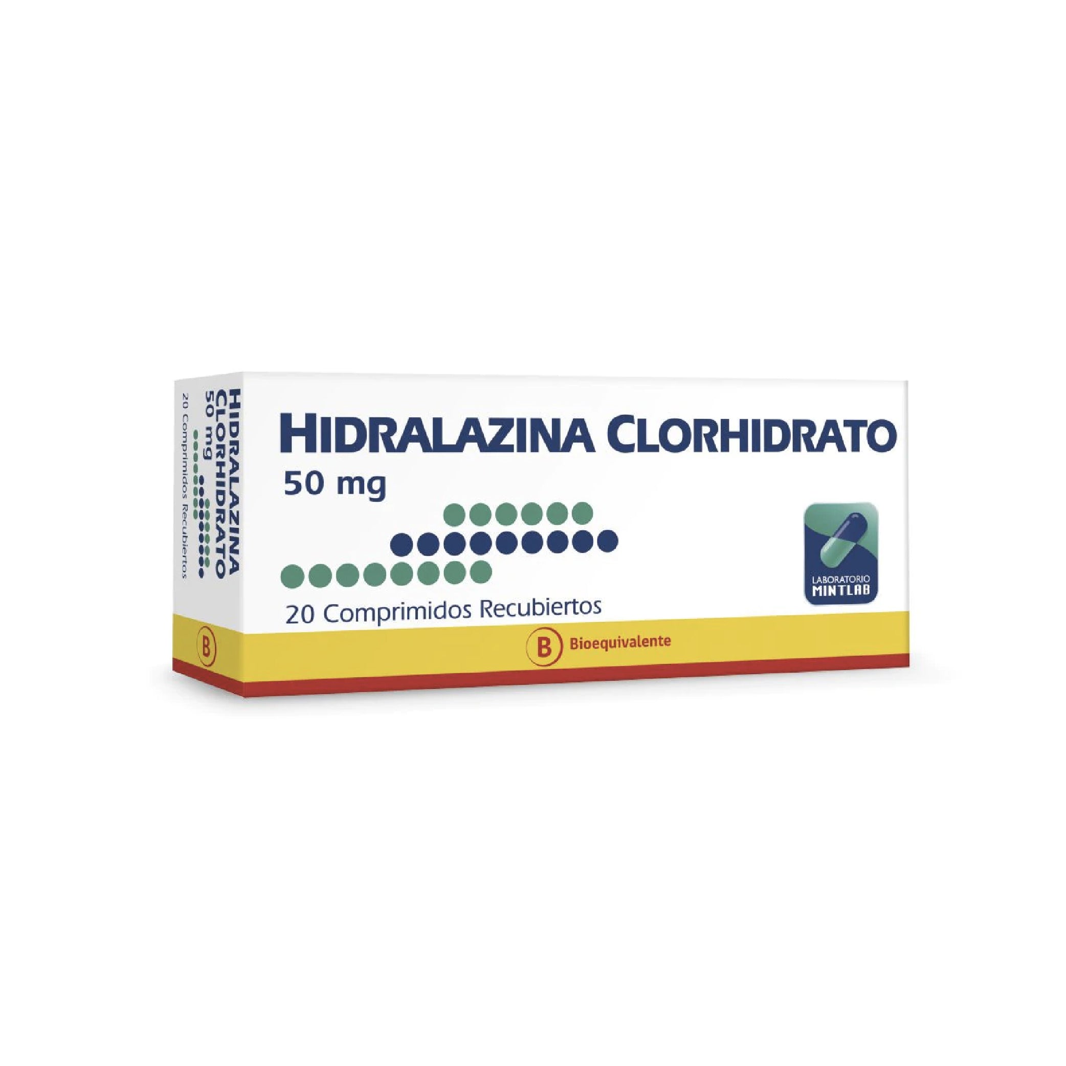 HIDRALAZINA 50mg Comp. x 20