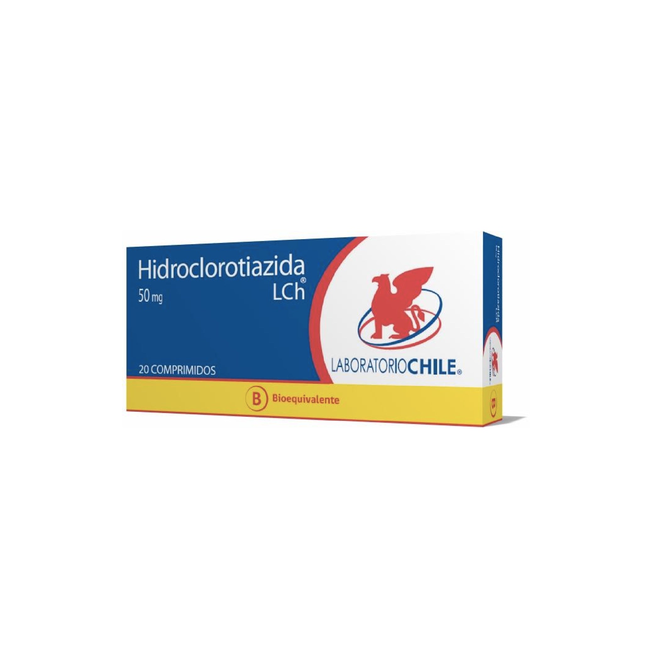 HIDROCLOROTIAZIDA 50mg Comp. x 20