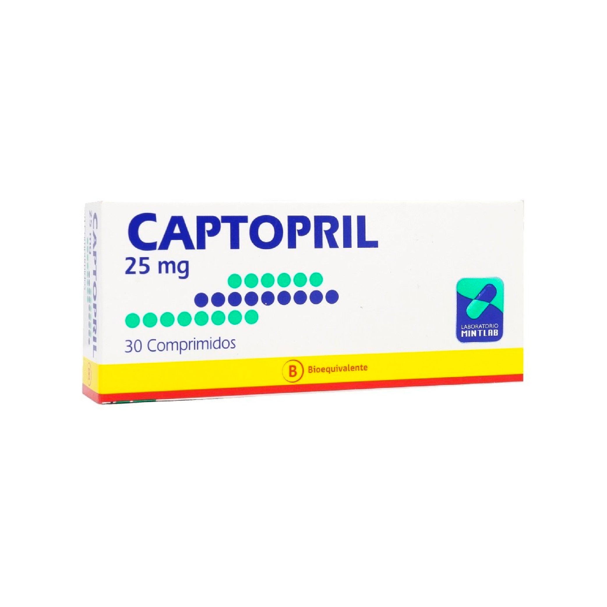 CAPTOPRIL 25mg comp. x 30