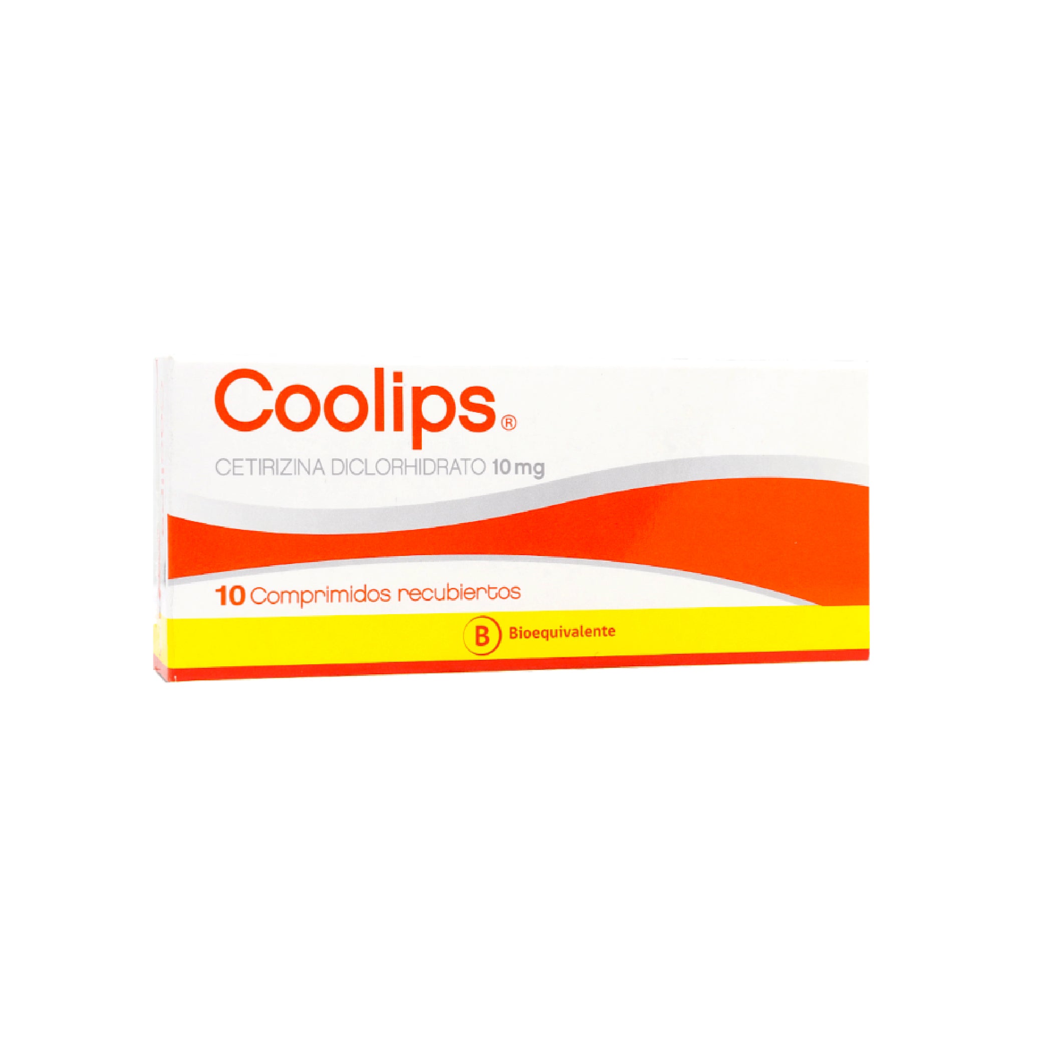 COOLIPS 10mg Comp. x 10