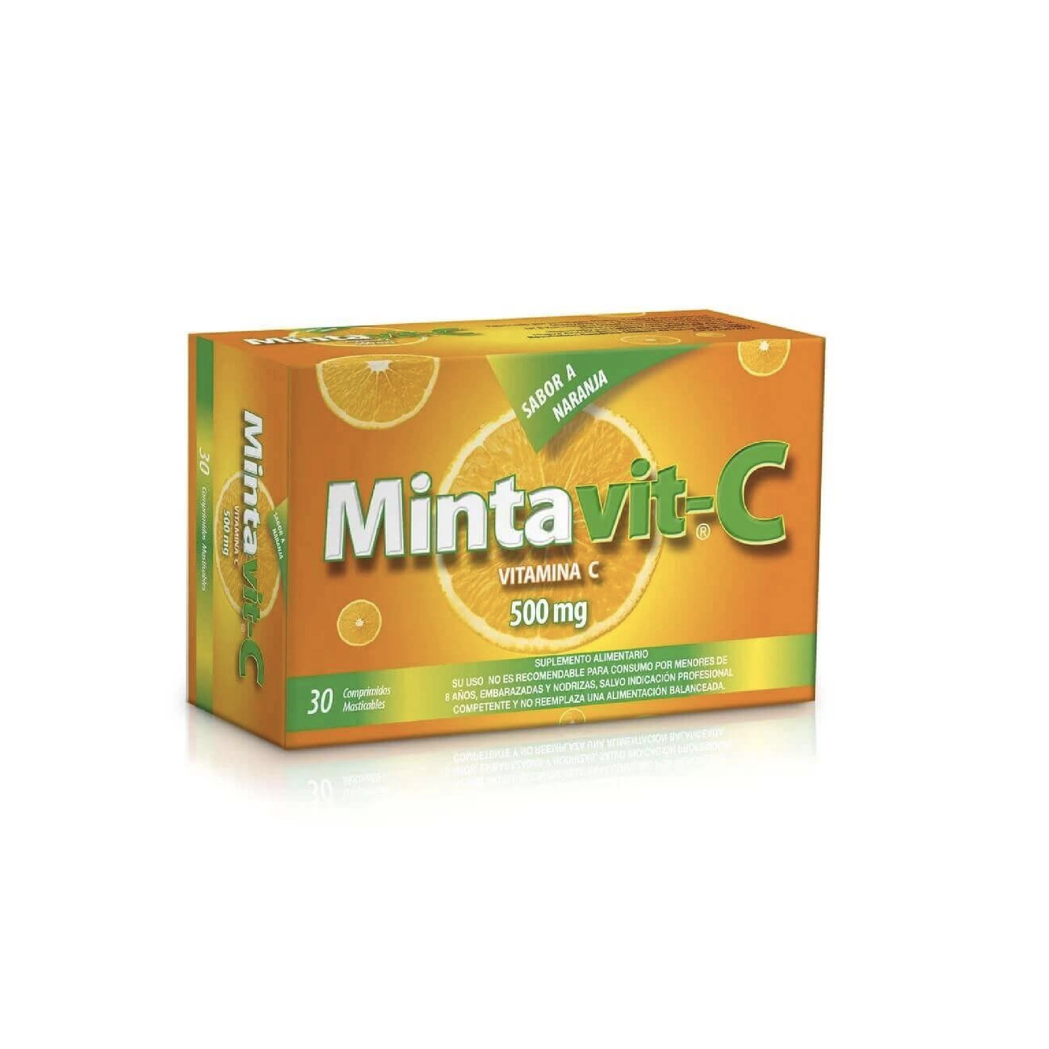 MINTAVIT-C 500mg Mast. Comp. x 30
