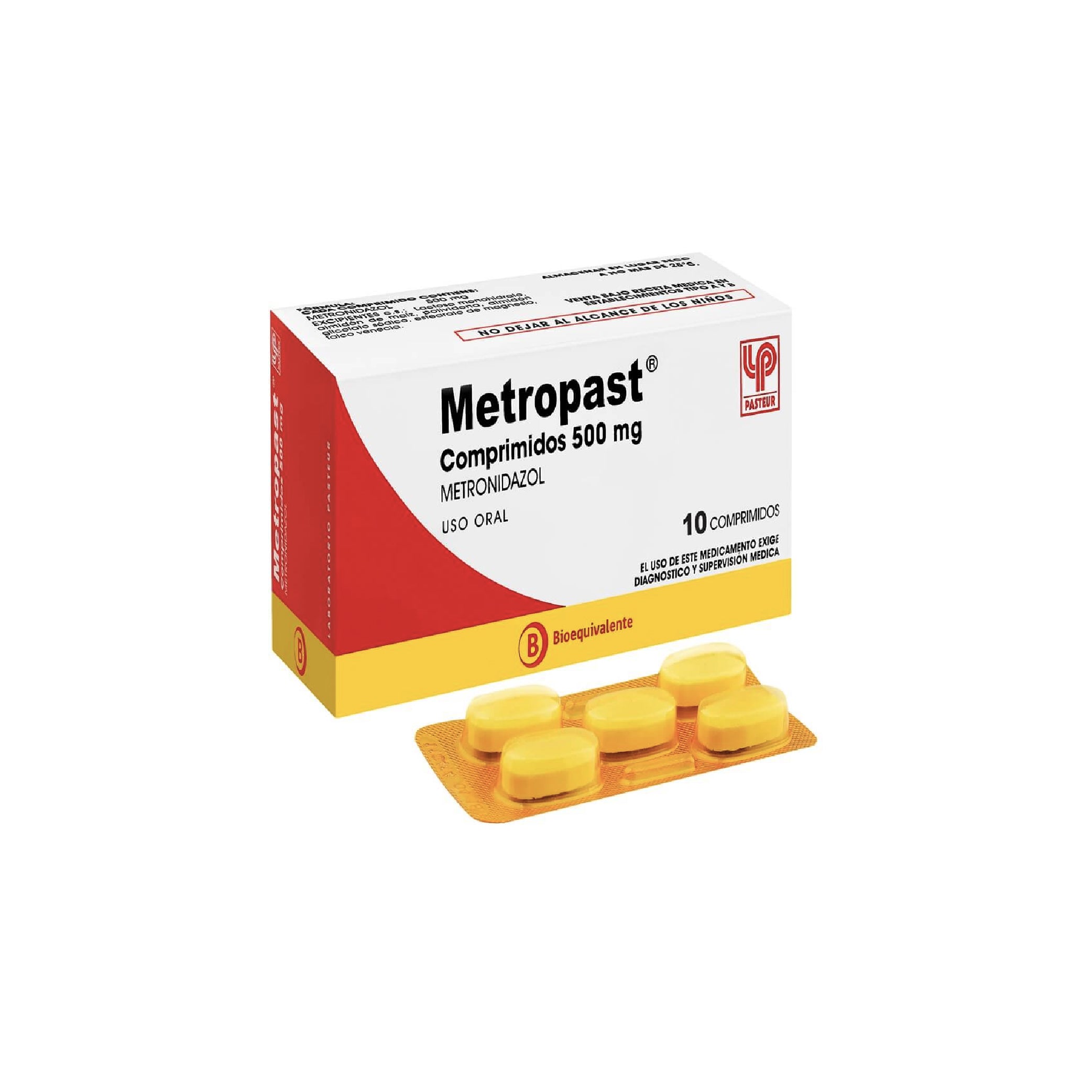 METROPAST 500mg Comp. x 10