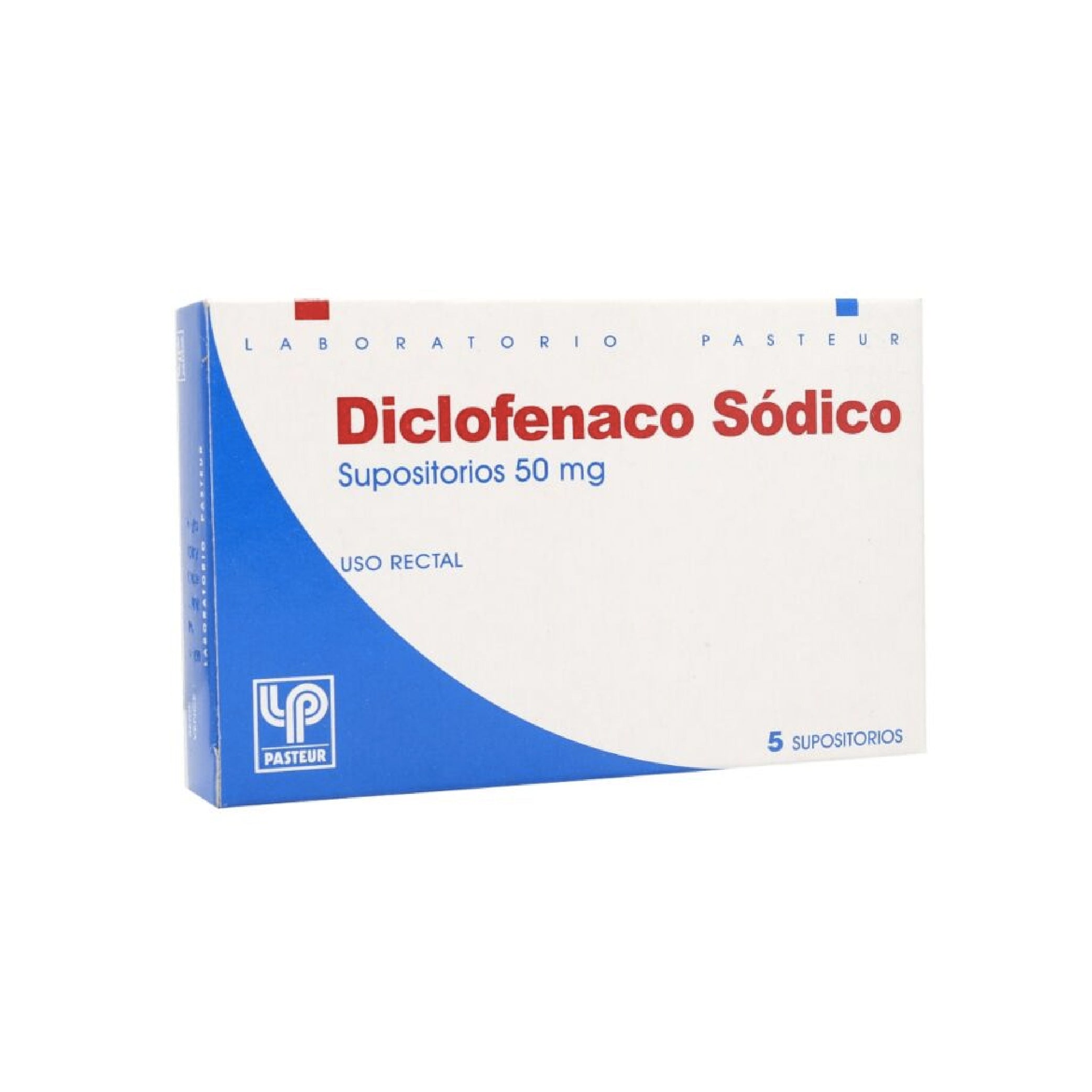 DICLOFENACO SODICO PASTEUR 50mg Sup. x 5