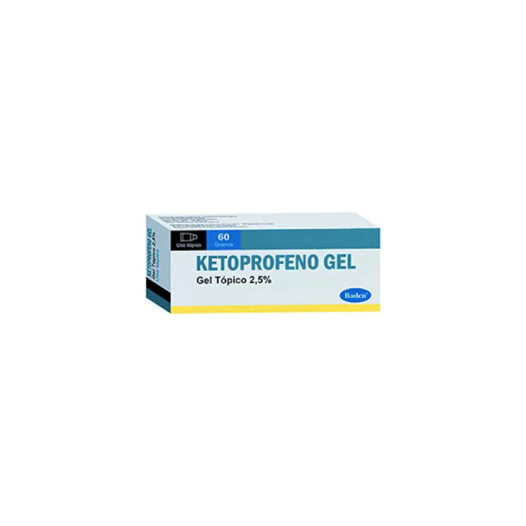 KETOPROFENO 2.5% Gel x 60g