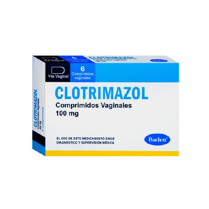 CLOTRIMAZOL 100mg Ov. x 6