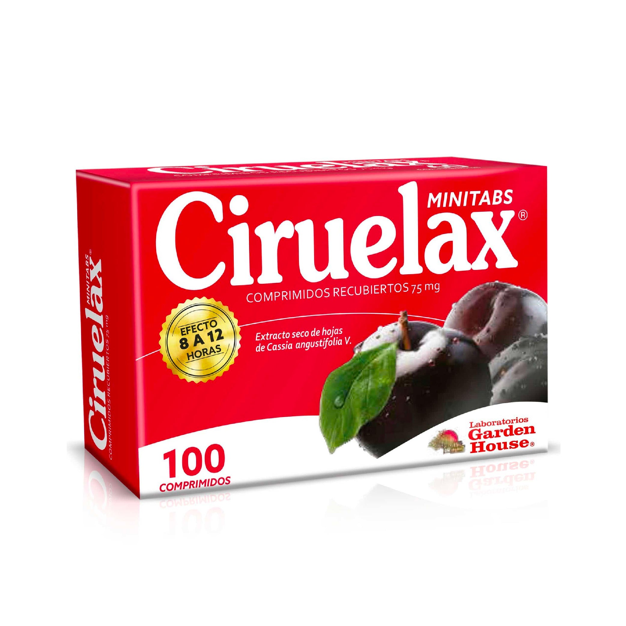 CIRUELAX 75 mg mini comp. X 100