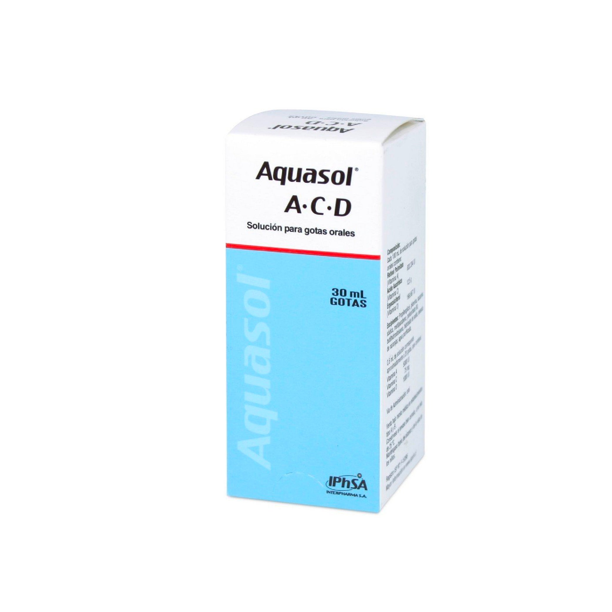 AQUASOL A.C.D. Oral Sol. Gotas x 30ml