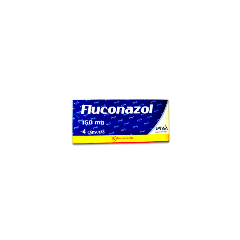 FLUCONAZOL INTERPHARMA 150mg Caps. x 4