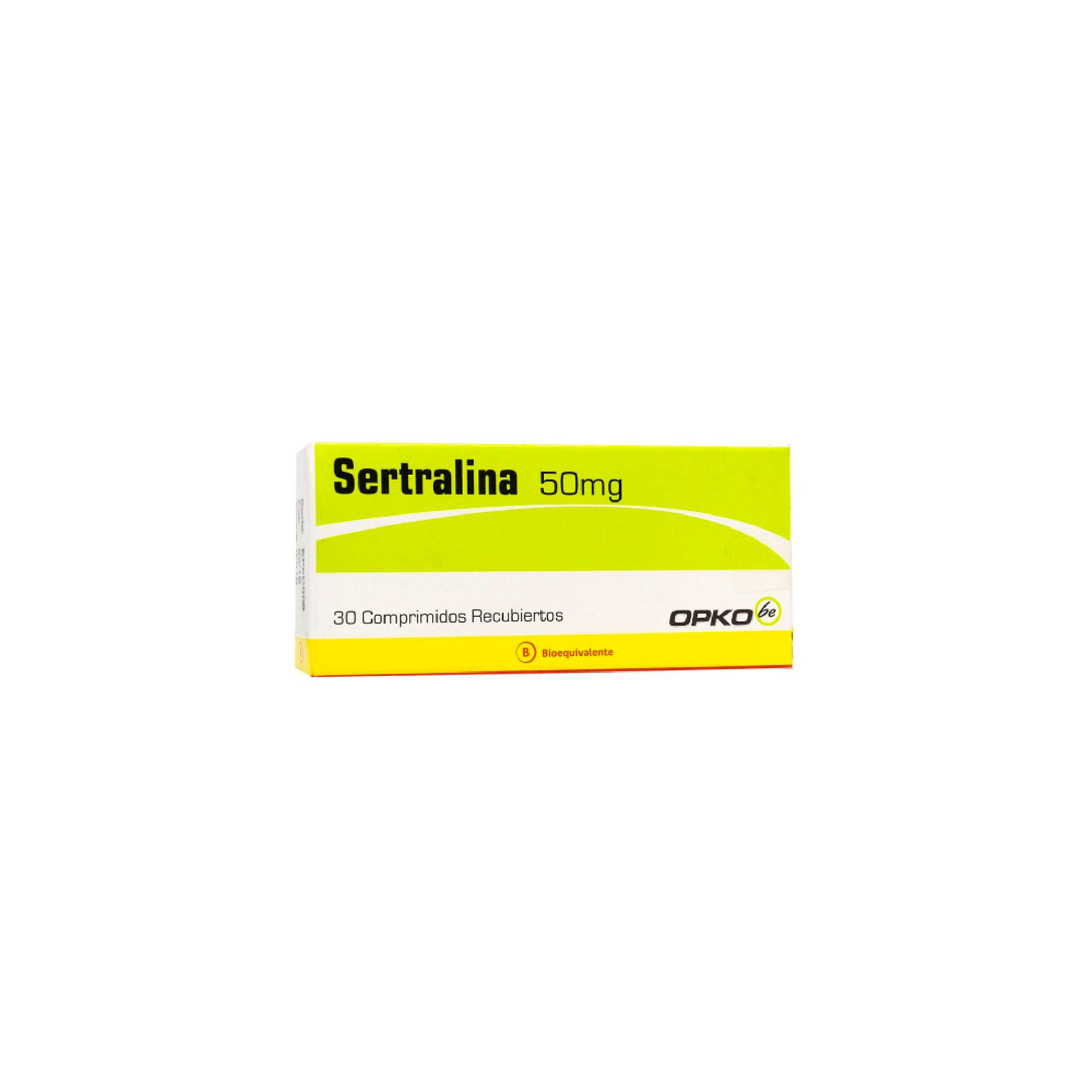 SERTRALINA OPKO CHILE 50mg Comp. Rec. x 30