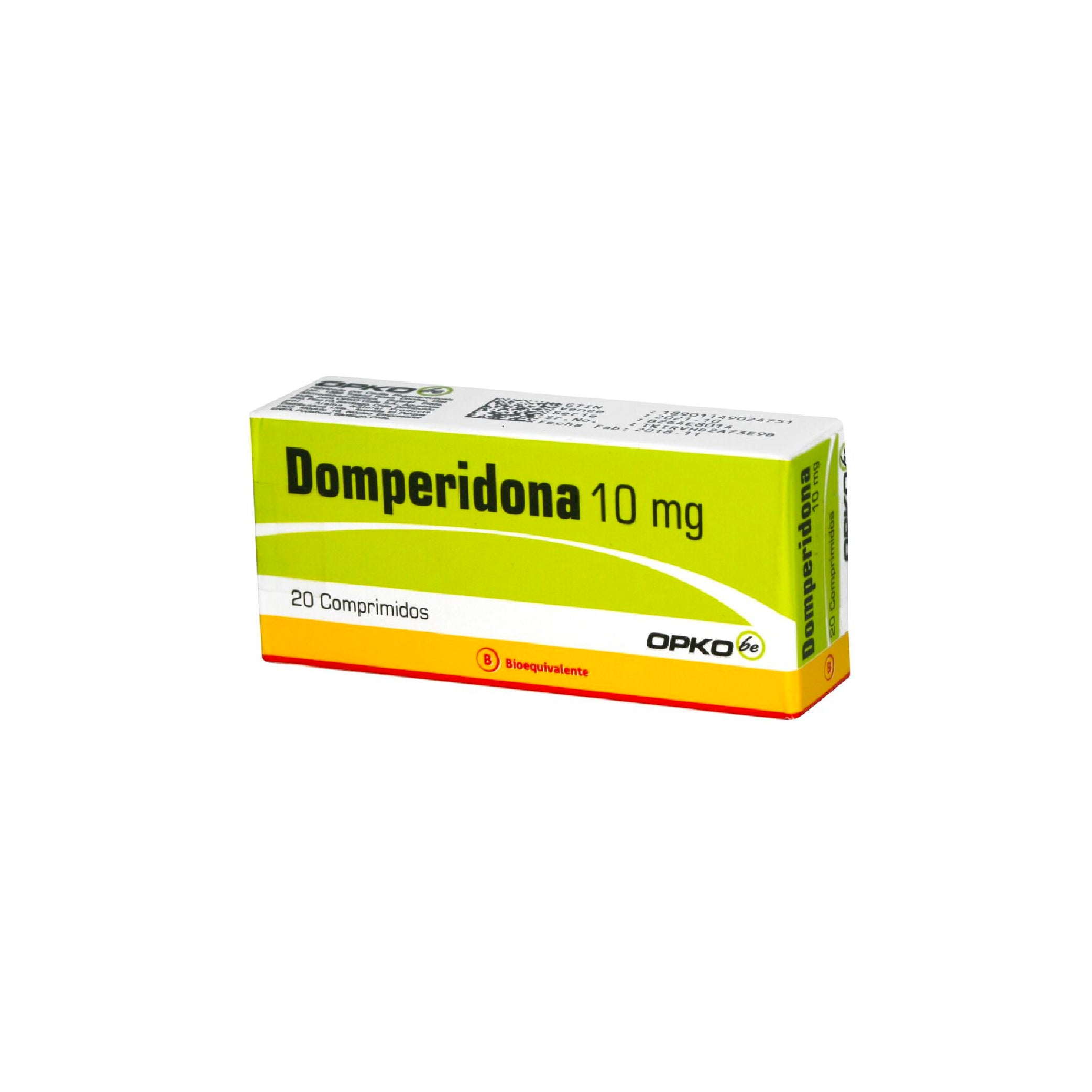 DOMPERIDONA OPKO CHILE 10mg Comp. x 20
