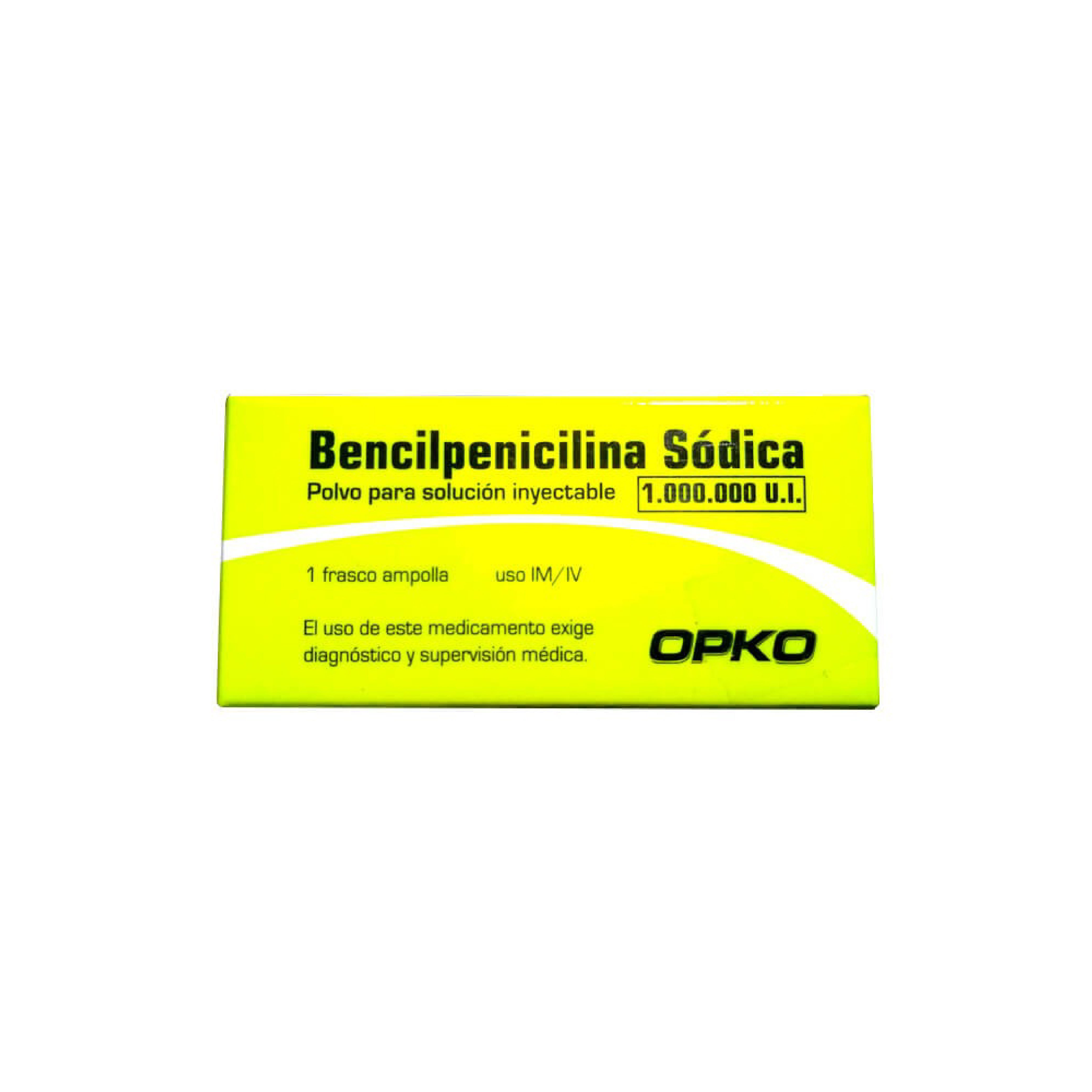BENCILPENICILINA BENZATINA OPKO CHILE 1MUI Iny. Amp. x 1