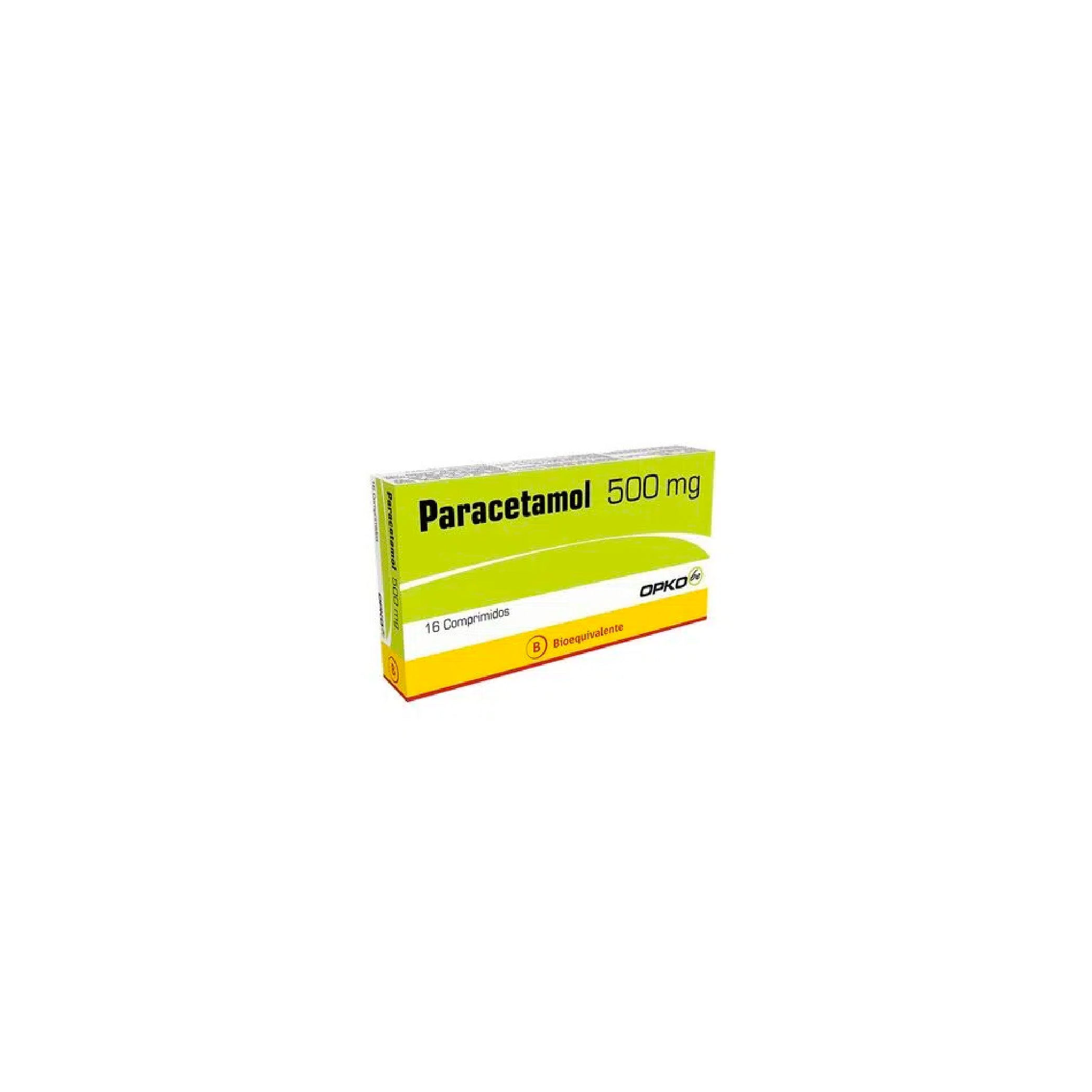 PARACETAMOL 500mg Comp. x 16