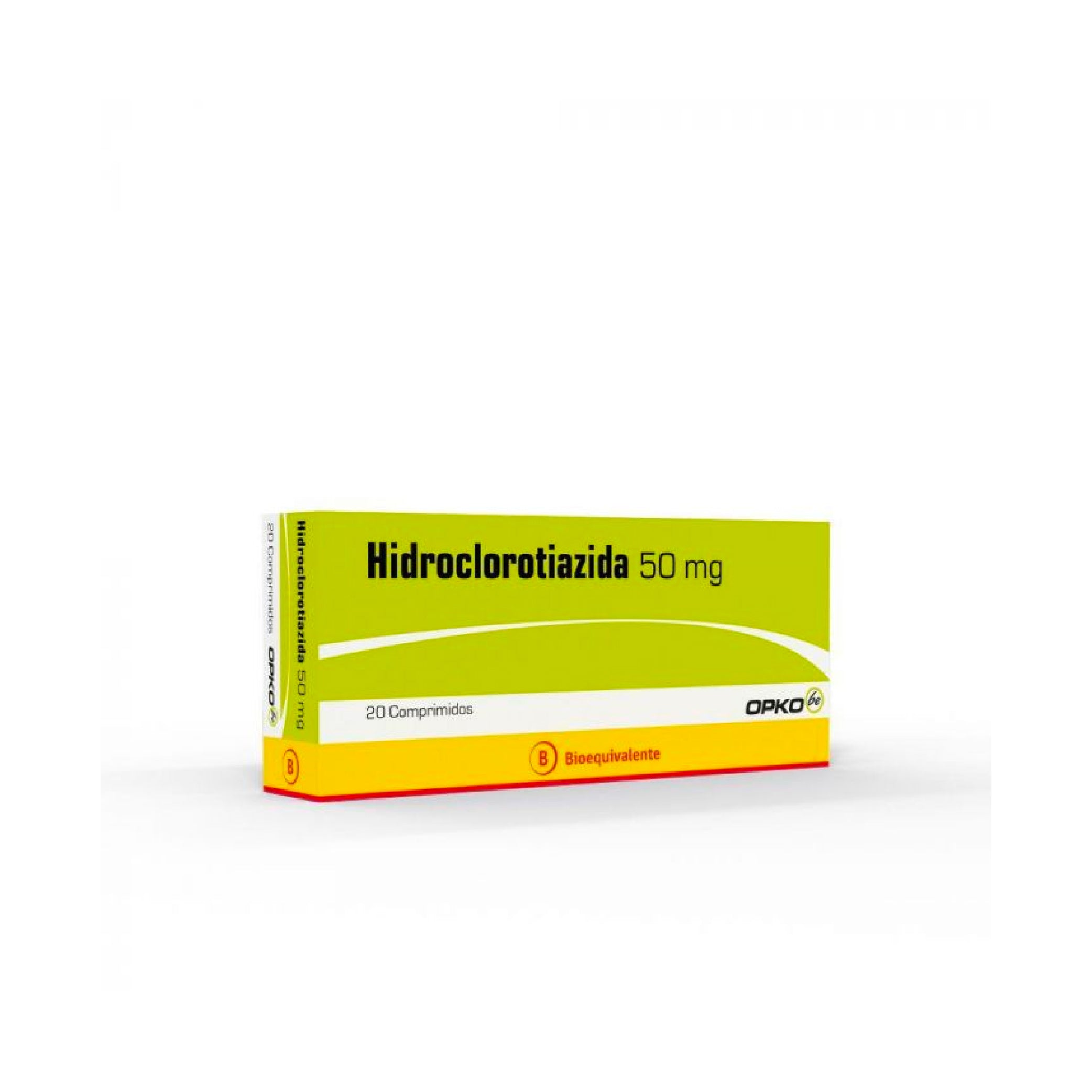 HIDROCLOROTIAZIDA 50 mg Comp. X 20