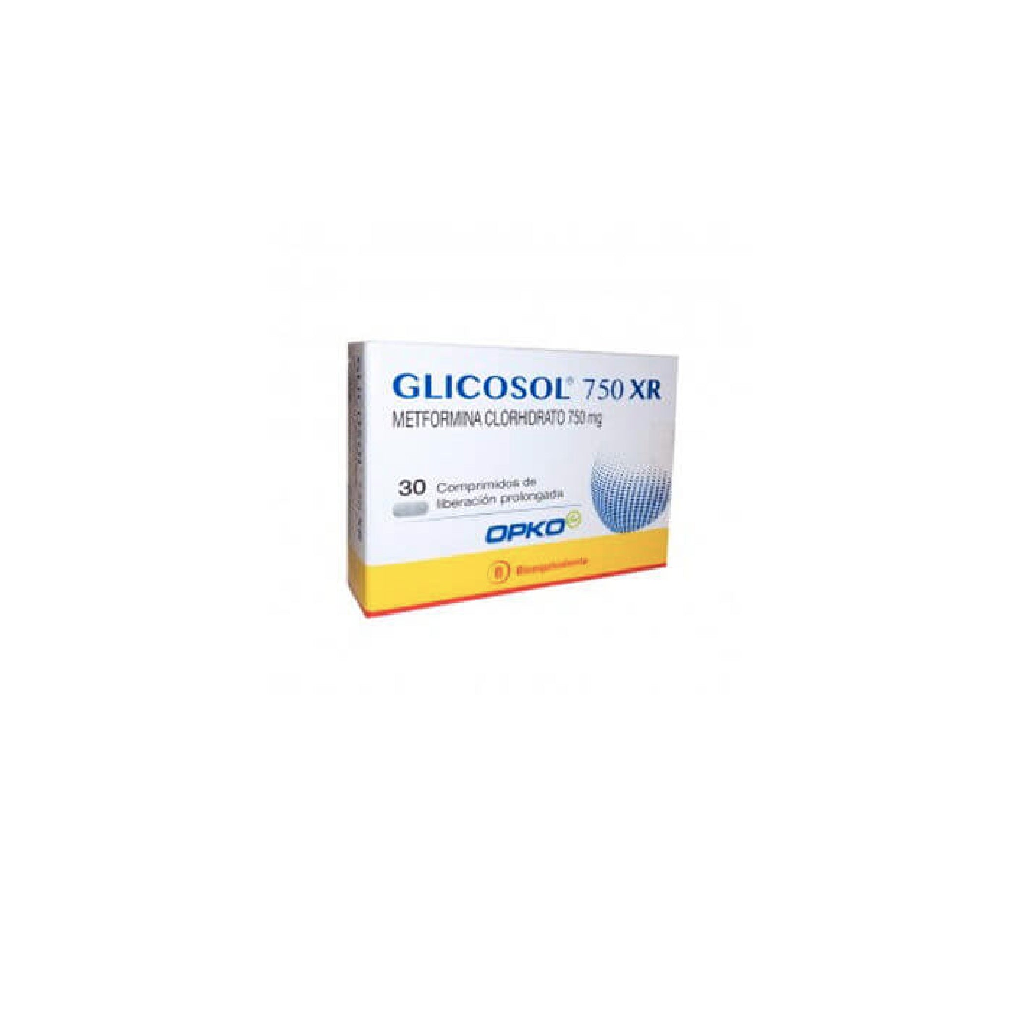 GLICOSOL XR 750mg comp. x 30