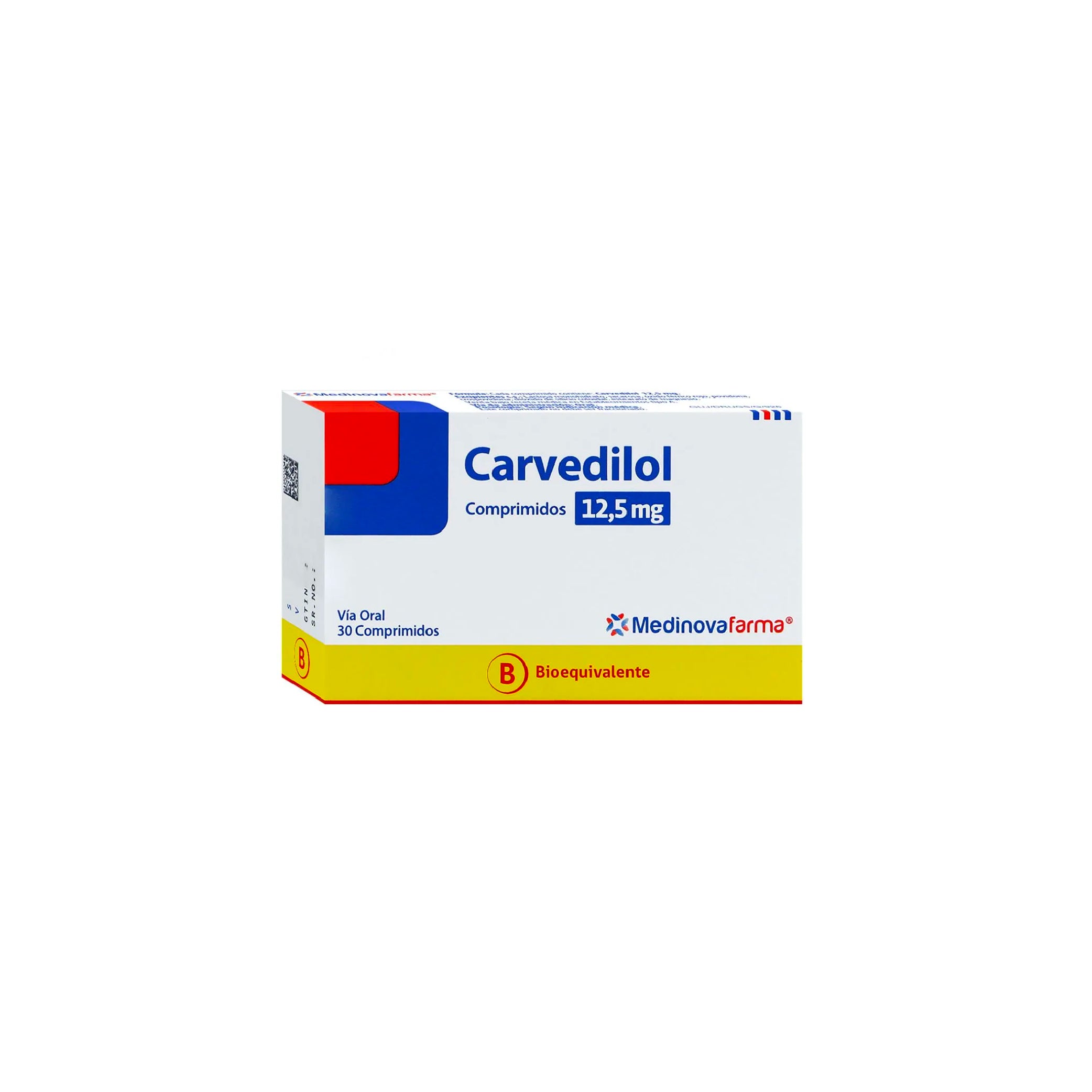 CARVEDILOL COM 12,5MG X30