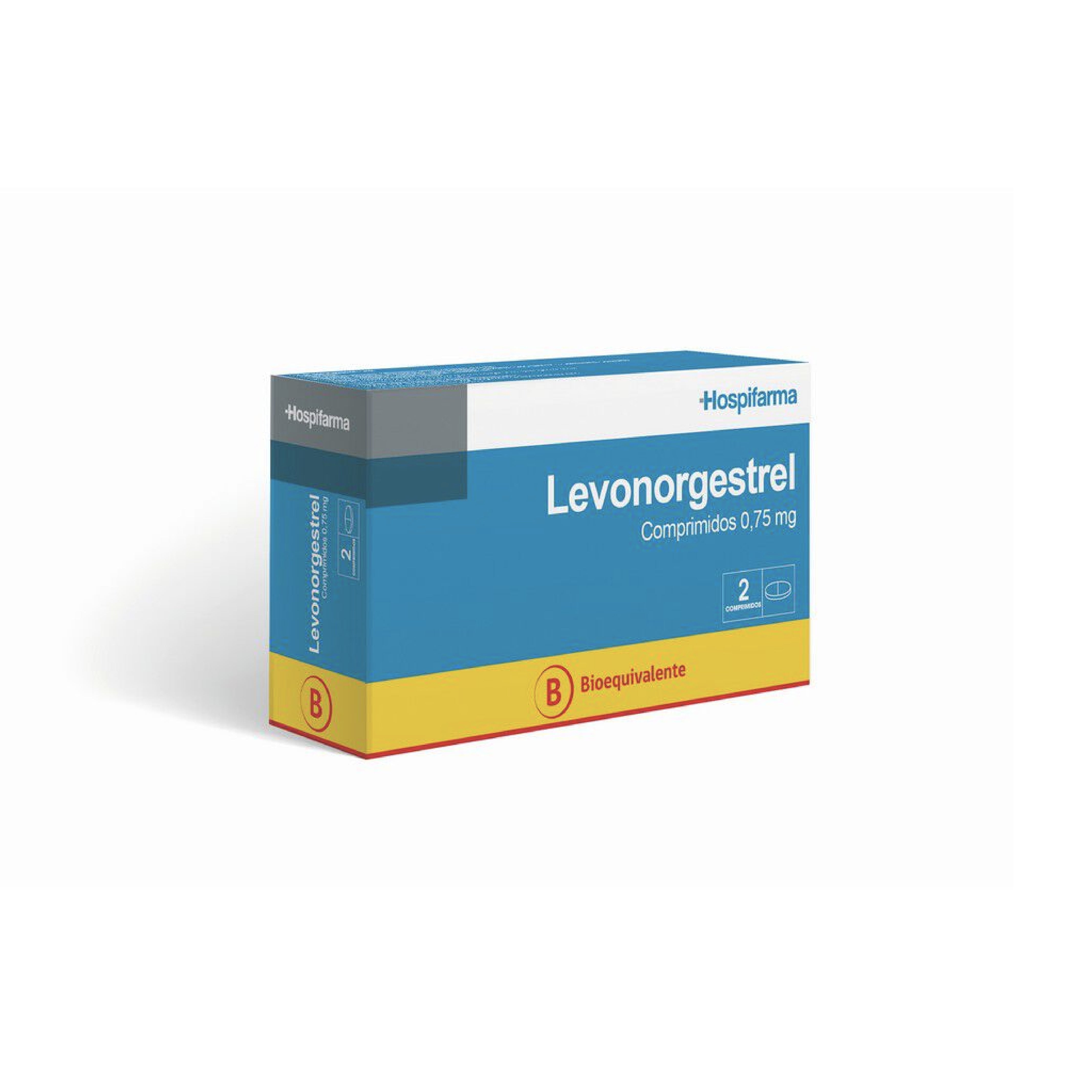 LEVONORGESTREL 0.75mg comp. x 2
