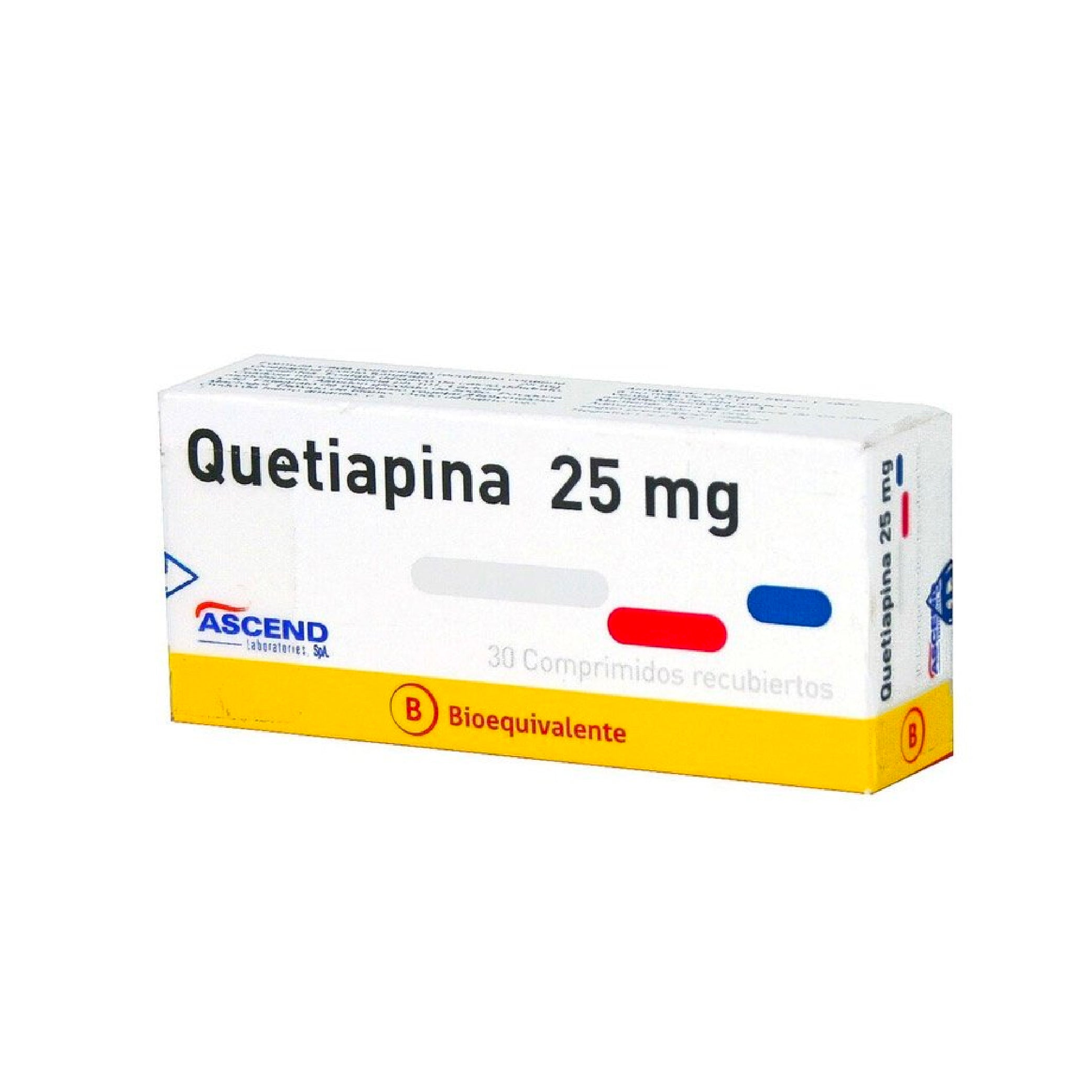 QUETIAPINA 25mg comp. x 30