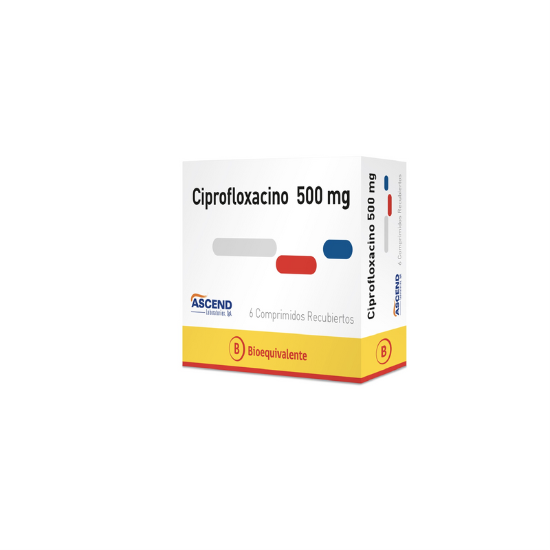 CIPROFLOXACINO 500 mg comp. X 6