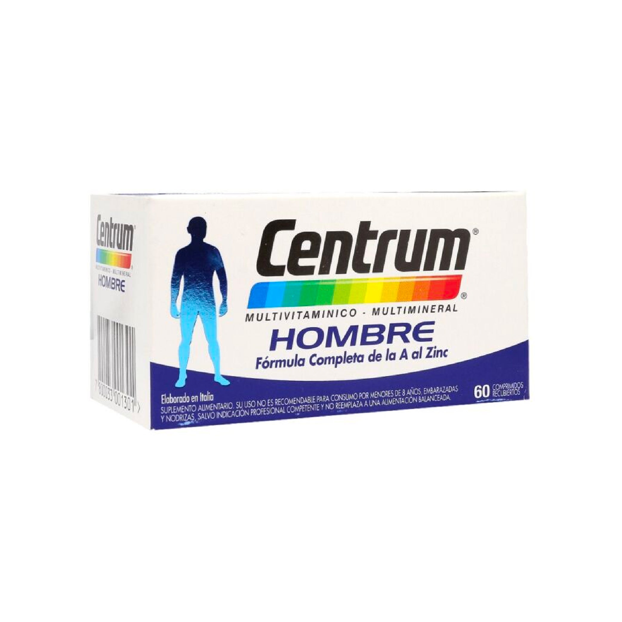 CENTRUM HOMBRE Comp. X 60