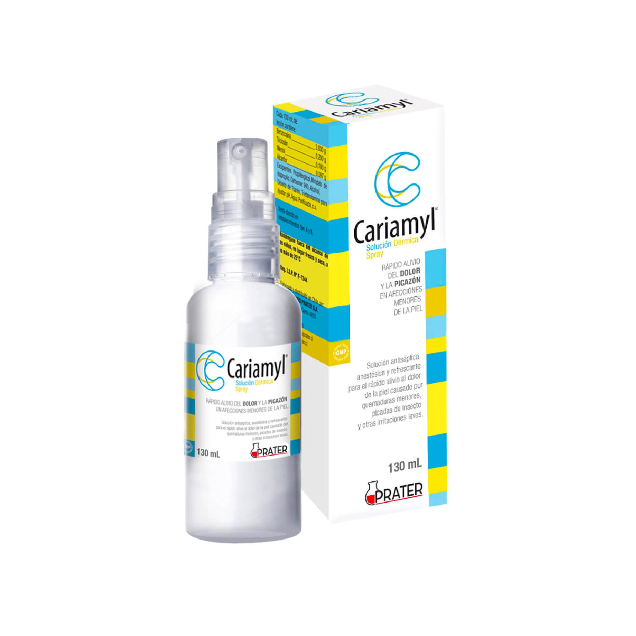CARIAMYL SOLUCION SPRAY Spray x 130ml