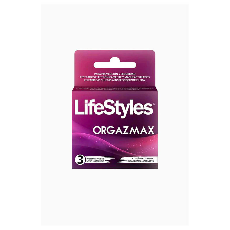 LIFE STYLES ORGAZMAX X 3
