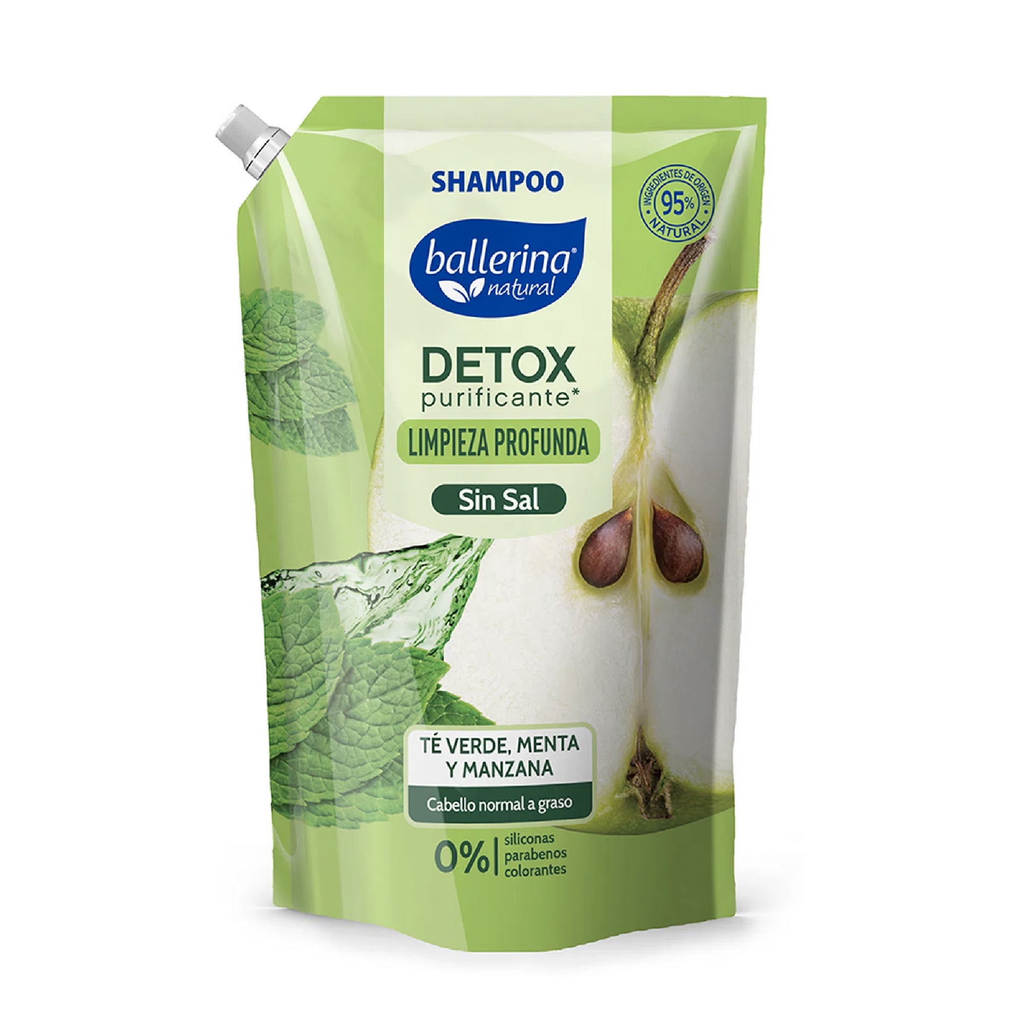 BALLERINA SH DETOX TE VERDE BALLERINA 900ML
