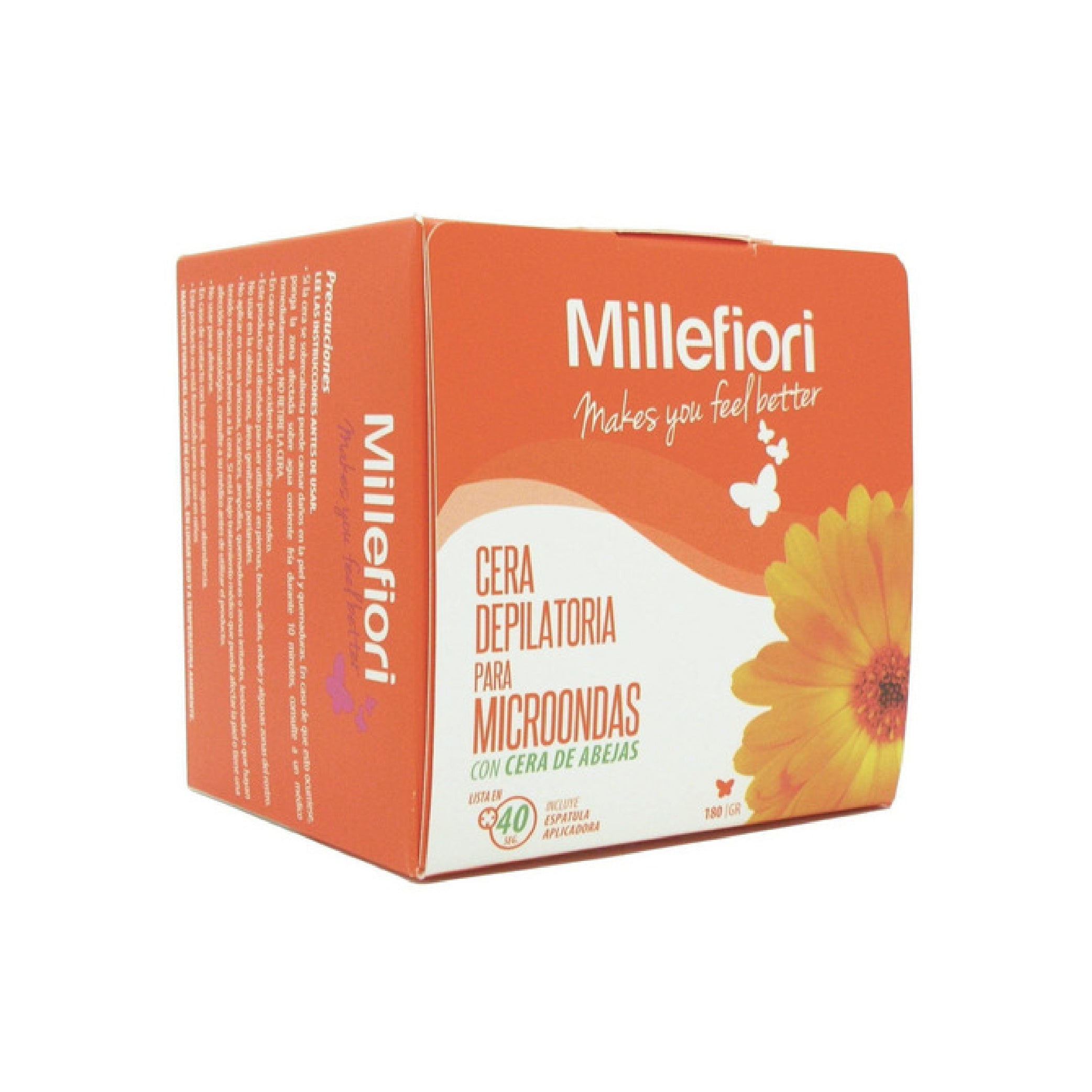 MILLEFIORI CERA MICROONDAS 100GR NATURAL