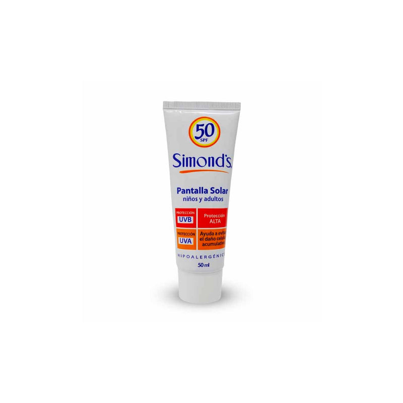 SIMONDS PROTECTOR SOLAR FPS/50 50ML