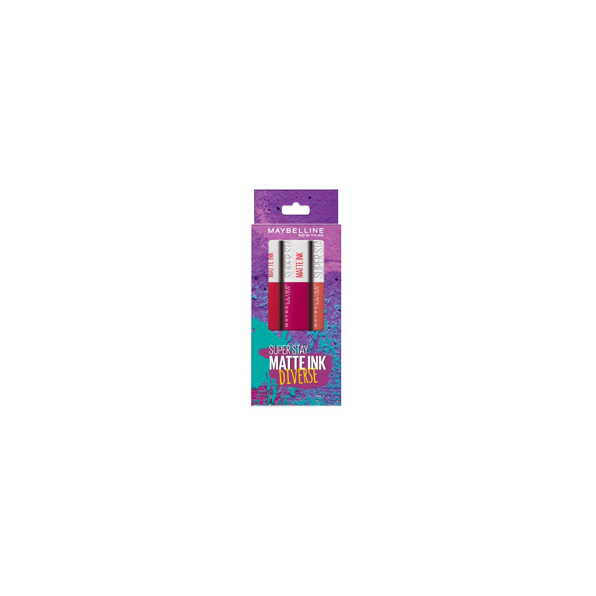 MAYBELLINE LABIAL MATTE INK DIVER. 5ML X3