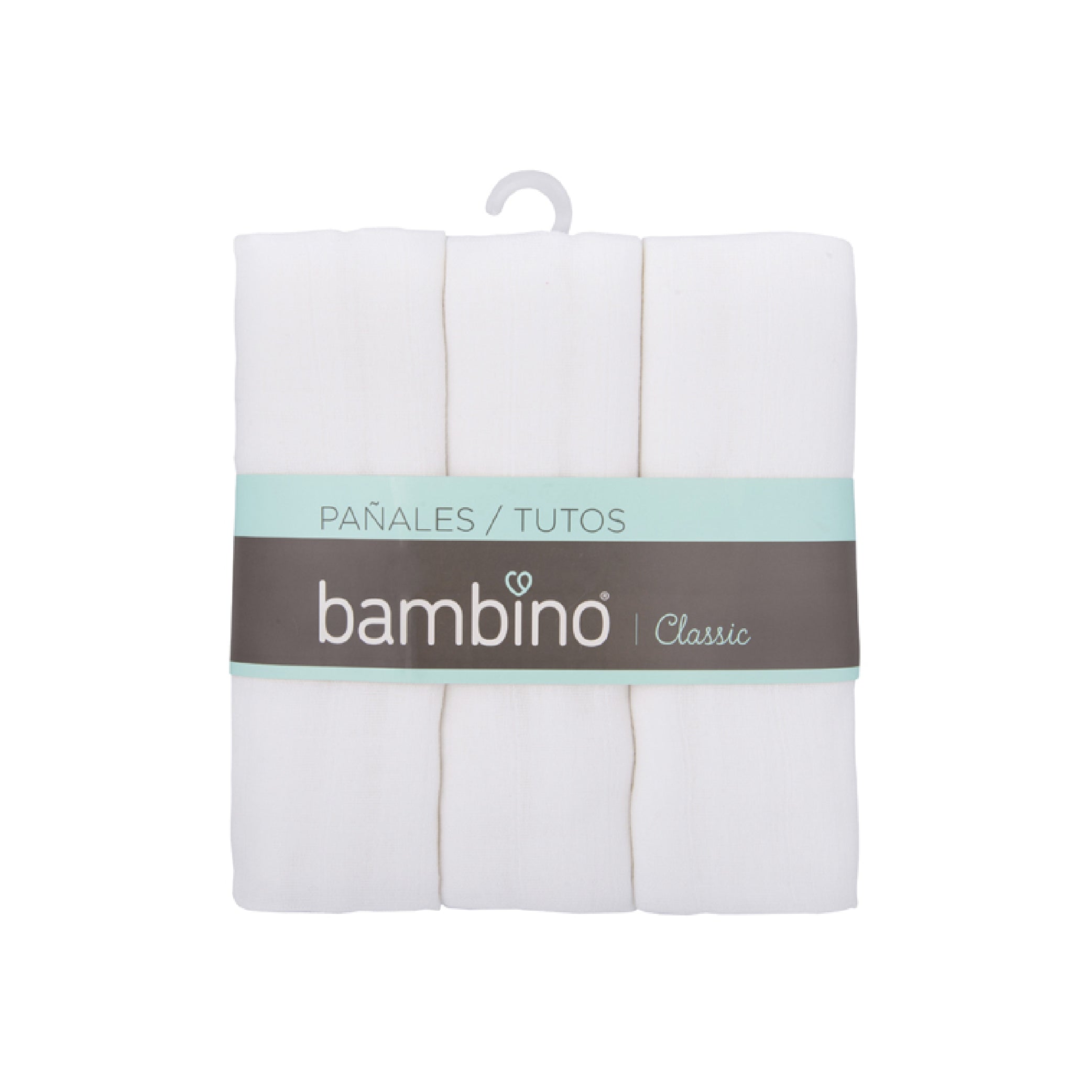 BAMBINO PAÑAL BLANCO x 3