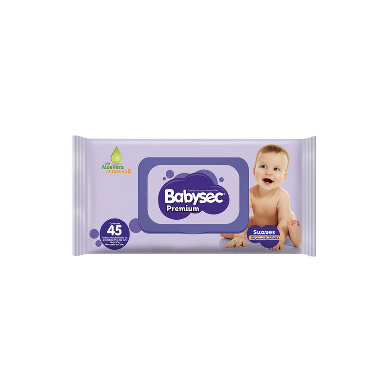 BABYSEC TOALLA HUMEDA PREMIUM X45