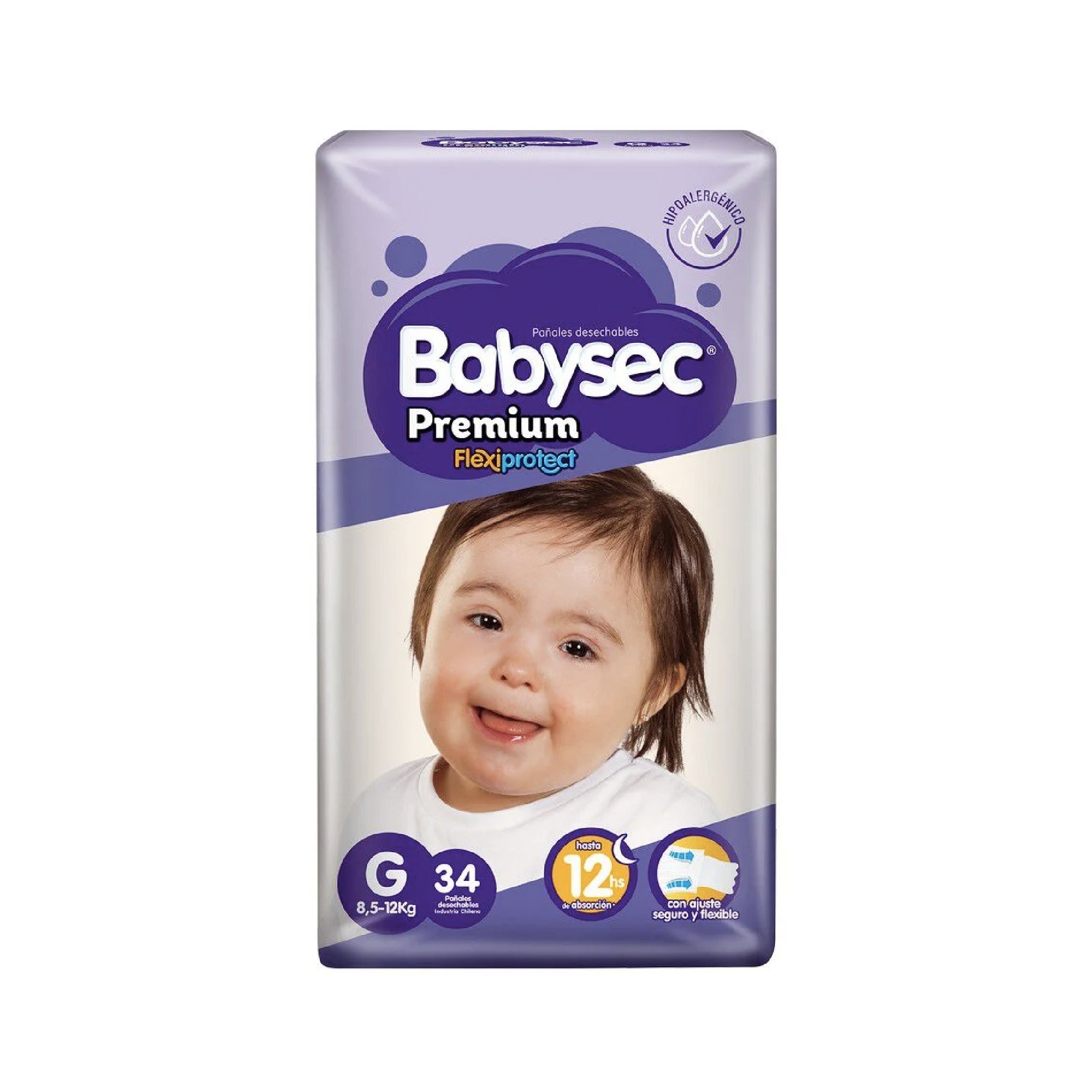 BABYSEC PAÑALES PREMIUM FLEXIPRO G X34