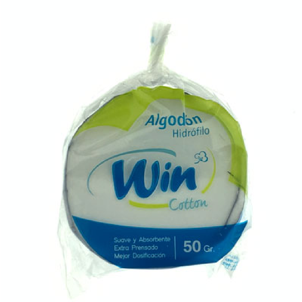 WIN  ALGODON  PRENSADO  X50 GR