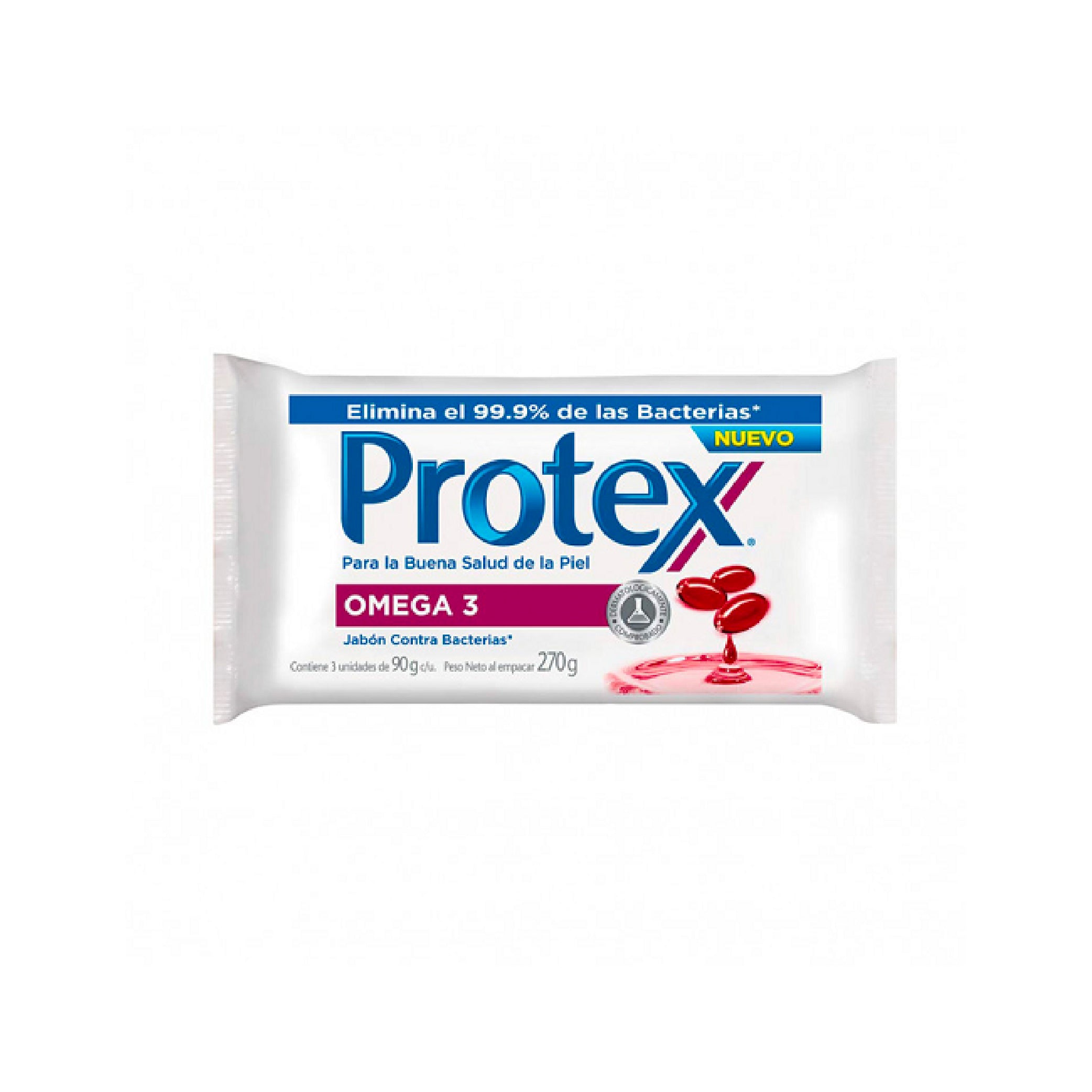 PROTEX JABON OMEGA3 x 90gx3