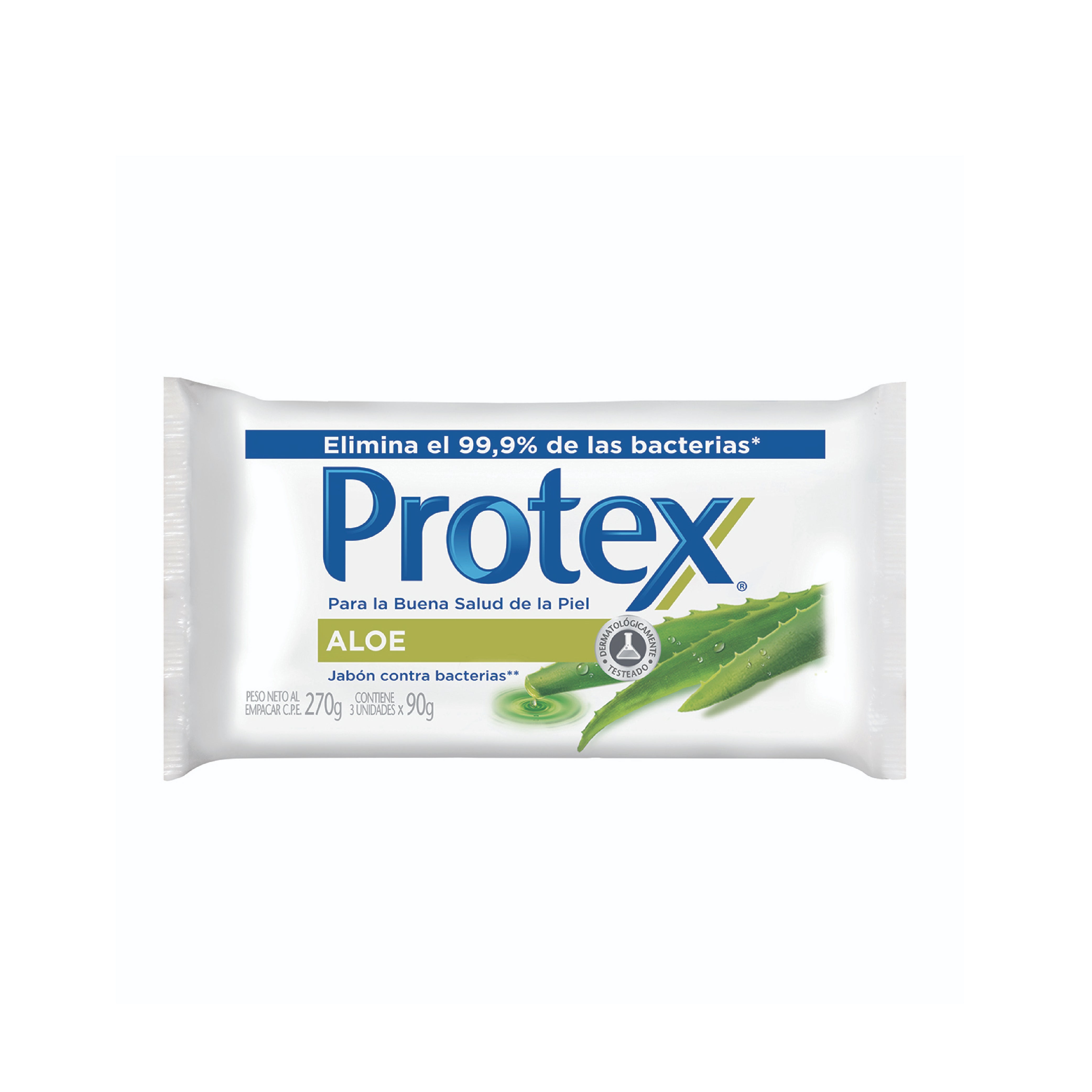 PROTEX JABON ALOE PAN 90GR.PACK X 3