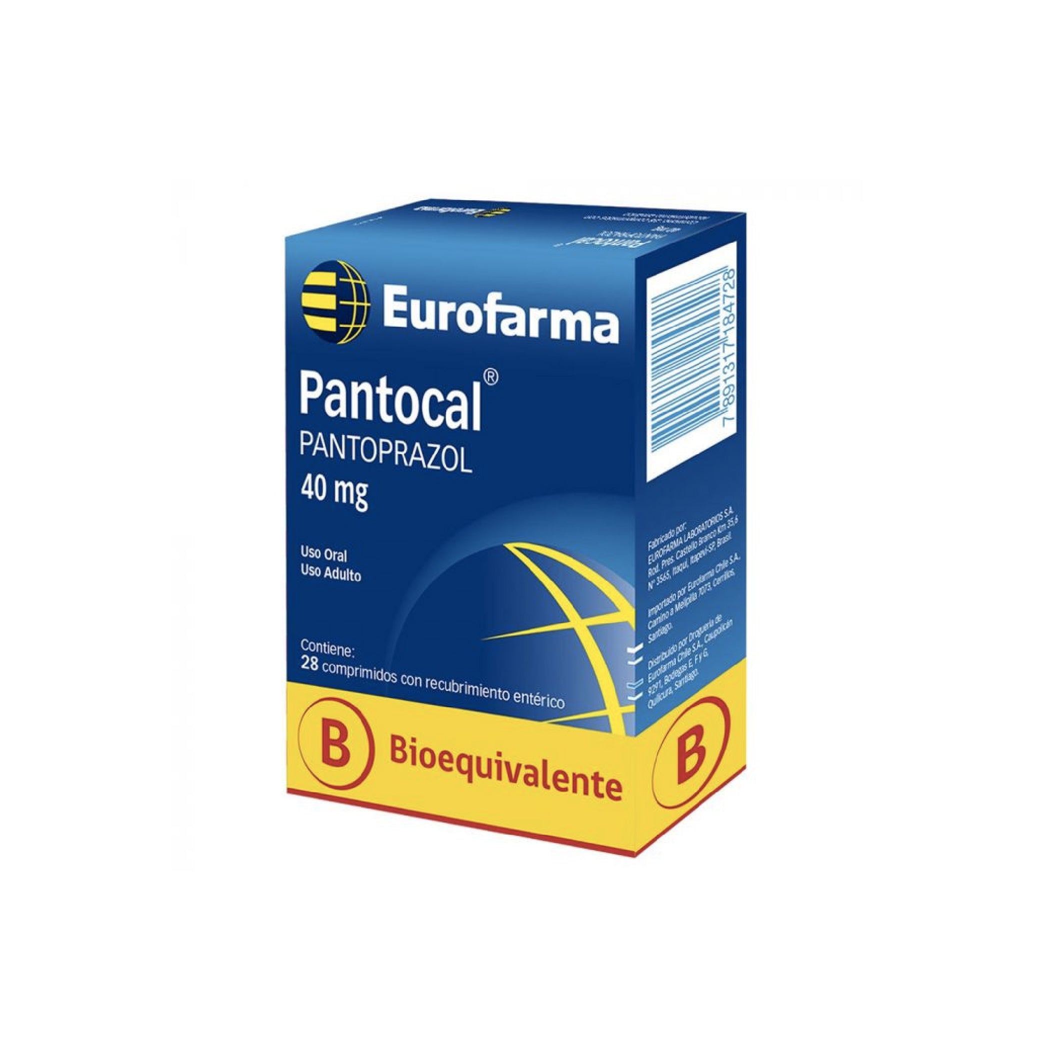 PANTOCAL 40mg Comp. Rec. x 28